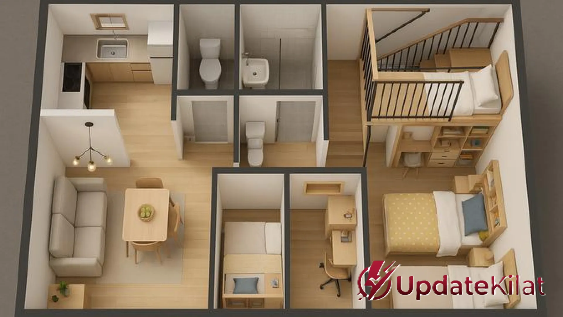 13 Inspirasi Rumah 7×12 dengan Garasi dan Taman Belakang yang Asri & Fungsional: Solusi Hunian Urban Modern