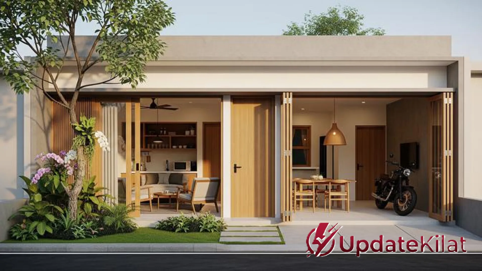 Oase Sejuk di Tengah Terik: 7 Inovasi Desain Taman Depan Rumah untuk Meredam Panas secara Estetik