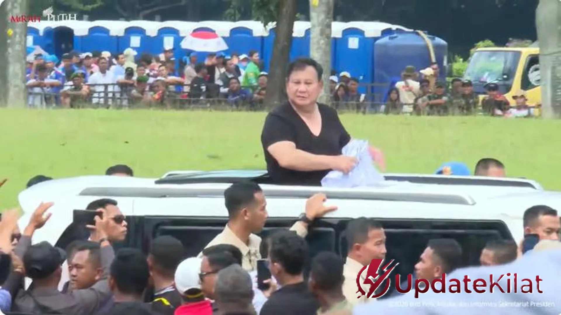 Aksi Heroik dan Spontanitas Prabowo di May Day 2026: Dari Joget Bareng Tipe-X Hingga Lepas Baju di Monas