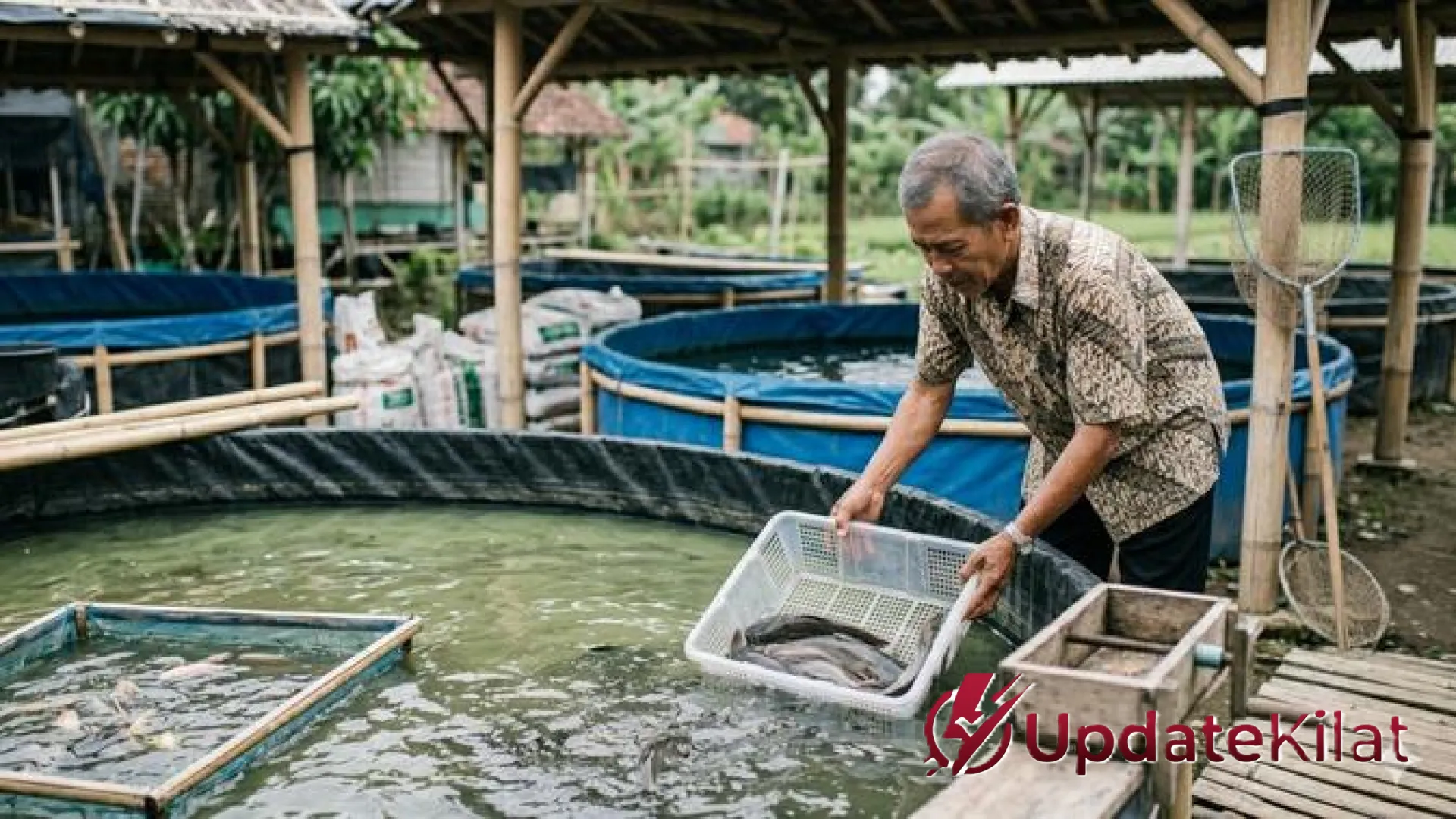 Panduan Cerdas Ternak Lele di Kolam Terpal untuk Lansia: Strategi Perawatan Praktis Tanpa Menguras Tenaga