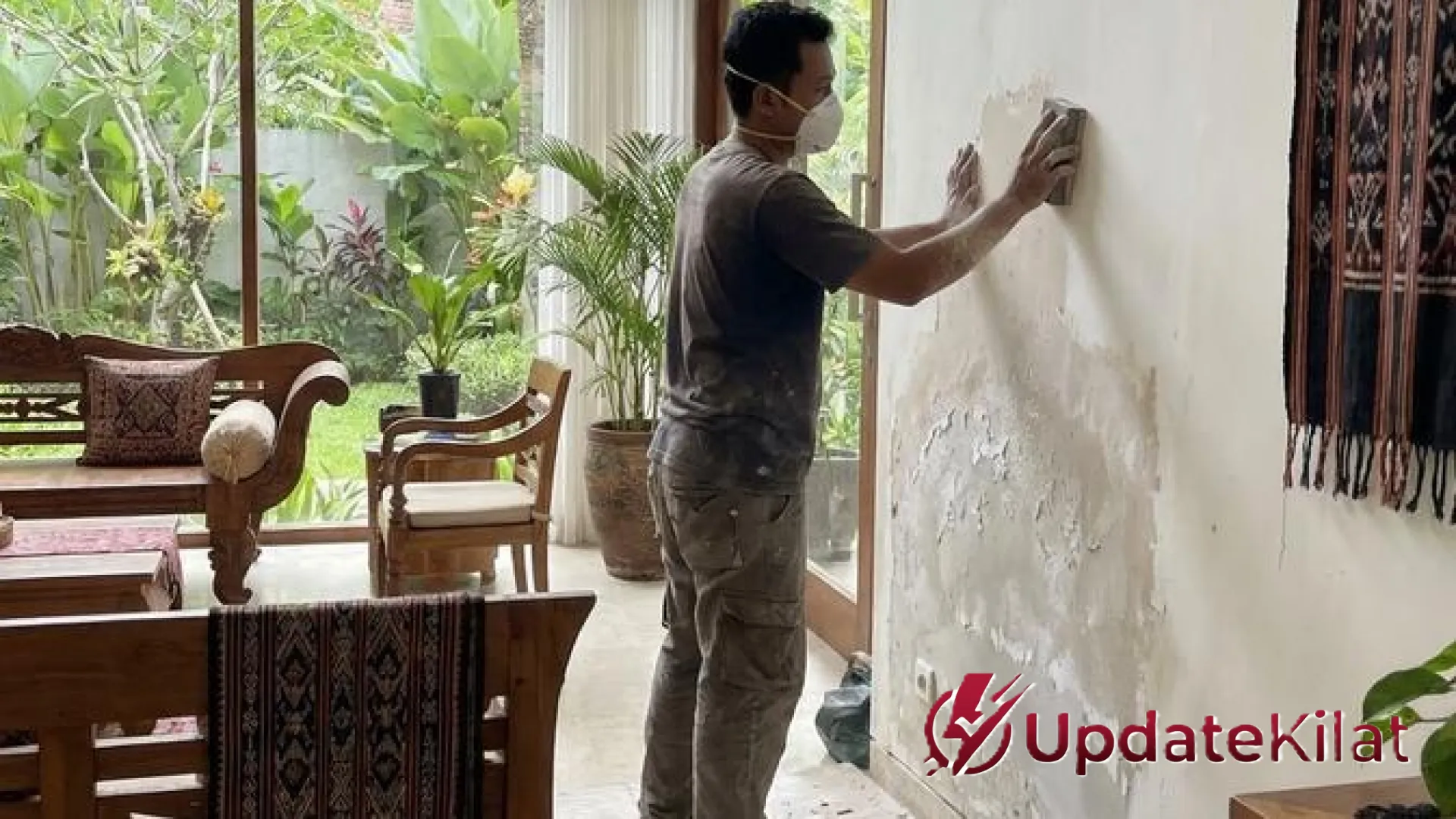 Trik Finishing Drywall Tanpa Debu: Panduan Eksklusif Mengamplas Dinding dengan Metode Basah