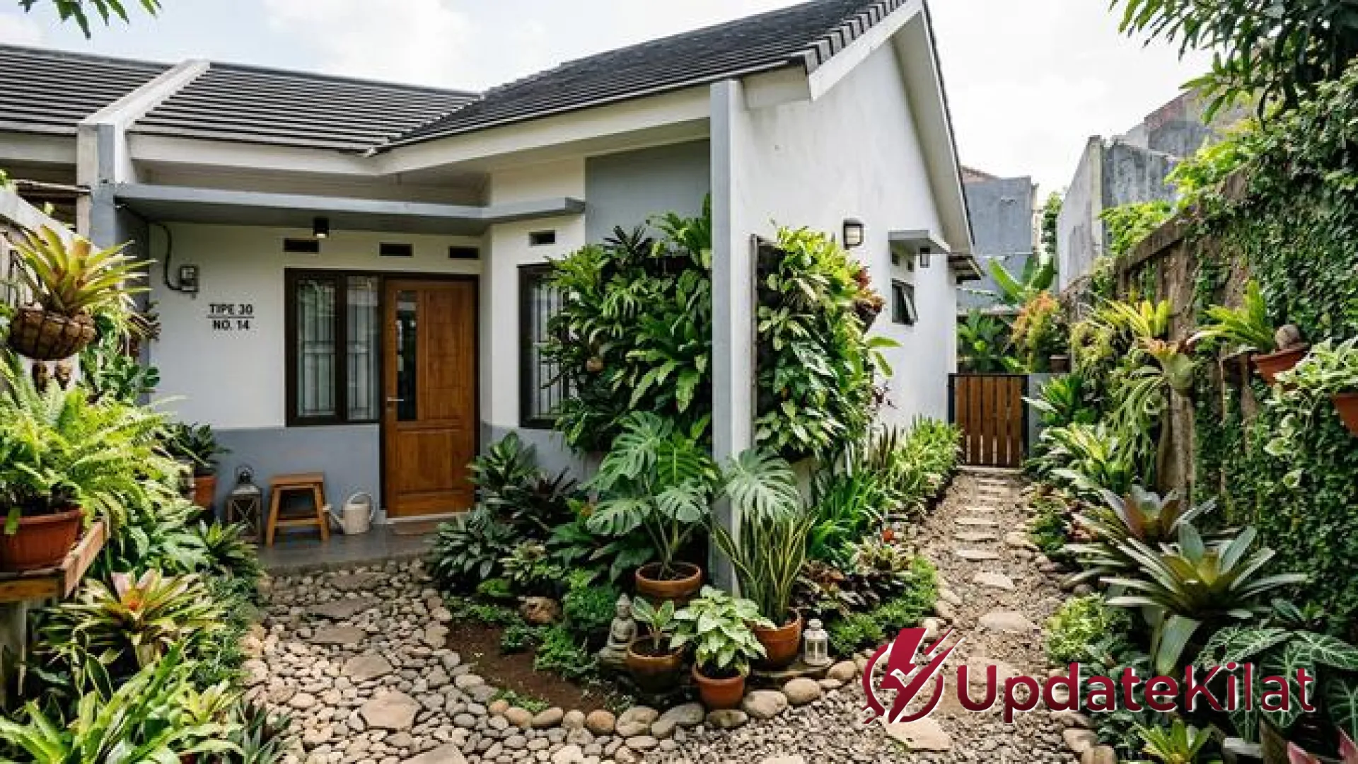 Transformasi Lahan Sempit: 5 Inspirasi Cerdas Rumah Tipe 30 dengan Taman Samping yang Hijau dan Menyejukkan