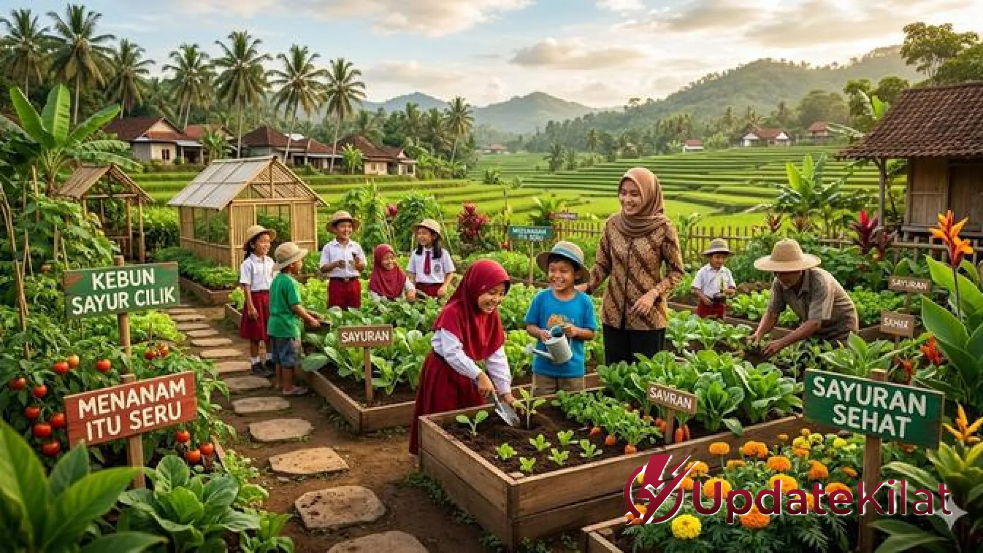 Menyulap Lahan Desa Menjadi Surga Edukasi: Panduan Lengkap Membangun Kebun Sayur Cantik untuk Si Kecil