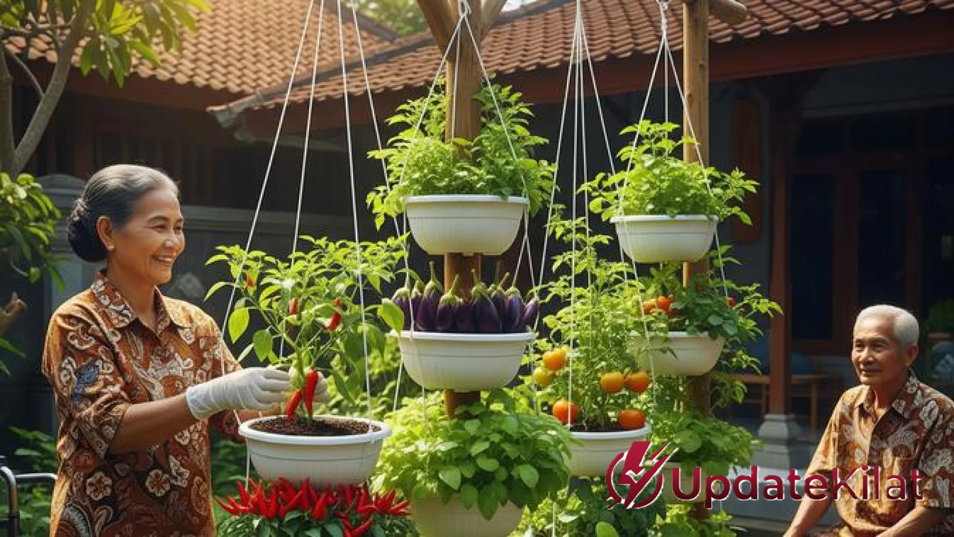 Sulap Lahan Sempit Jadi Asri, Ini 8 Cara Kreatif Membuat Kebun Gantung dari Baskom Bekas ala UpdateKilat