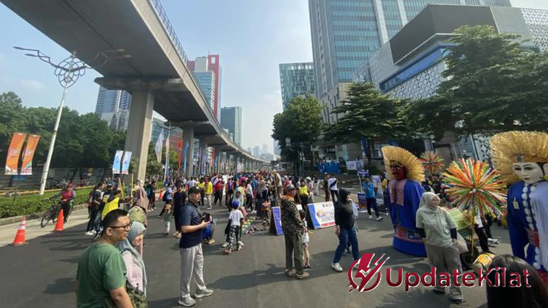 Wajah Baru Jakarta: CFD Perdana Rasuna Said Membludak, Simbol Transformasi Menuju Kota Global yang Bersih