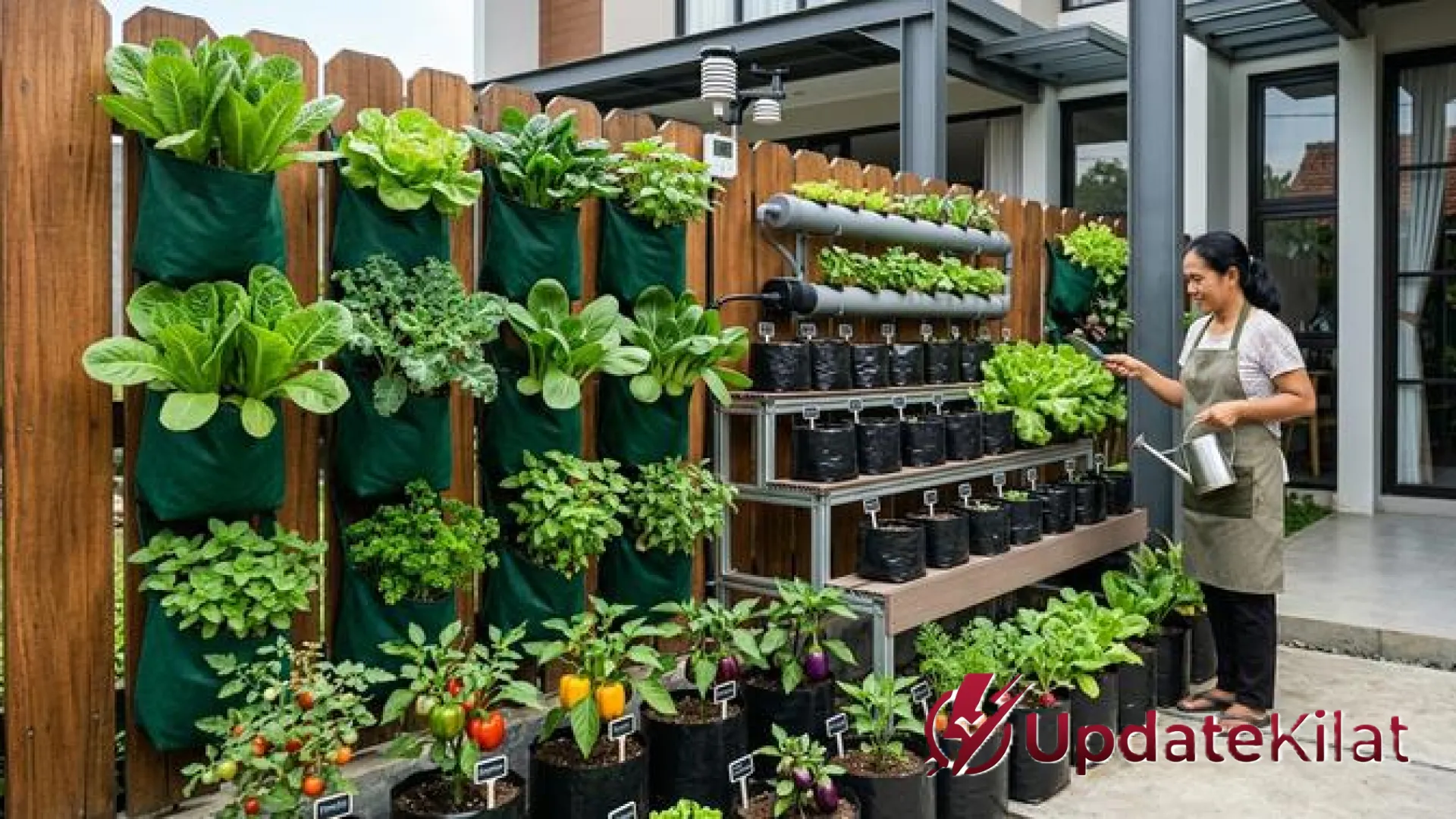 5 Model Kebun Sayur Modern dengan Polybag: Solusi Estetik dan Produktif di Lahan Terbatas
