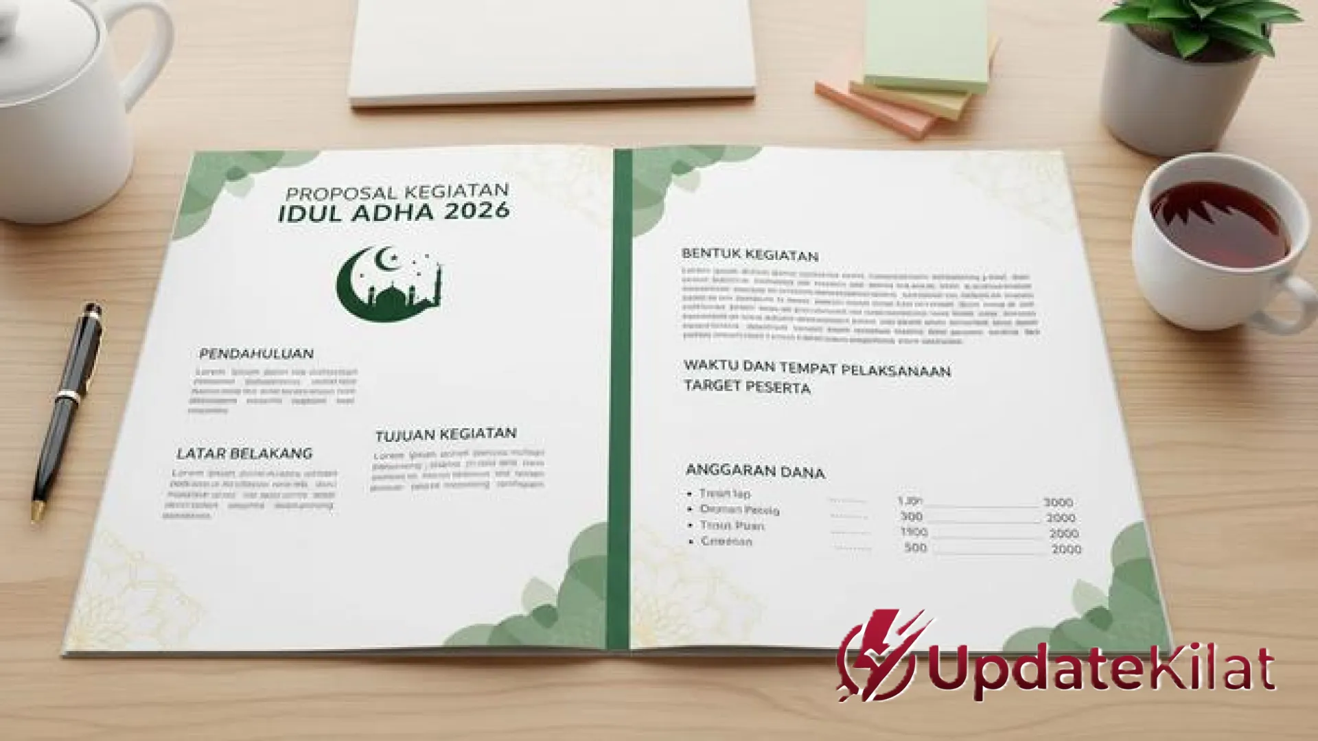 Referensi Lengkap Contoh Proposal Idul Adha 2026 untuk Masjid, Sekolah, dan Lingkungan Masyarakat