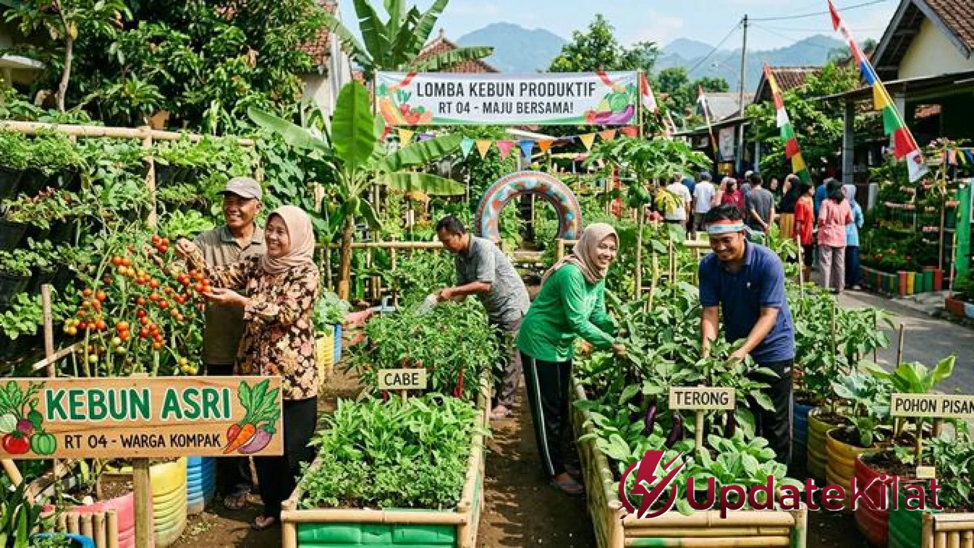 Transformasi Kampung Menjadi Oase Hijau: 7 Ide Lomba Kebun Produktif Antar RT yang Menginspirasi