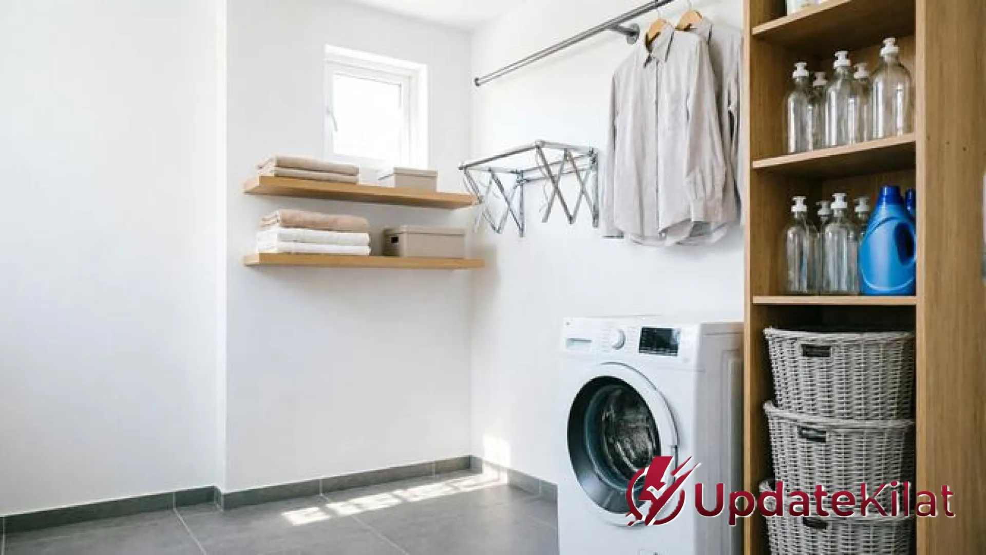 9 Inspirasi Desain Area Cuci Jemur Mungil yang Estetik: Solusi Cerdas Rumah Minimalis Tetap Rapi di Mata Tamu