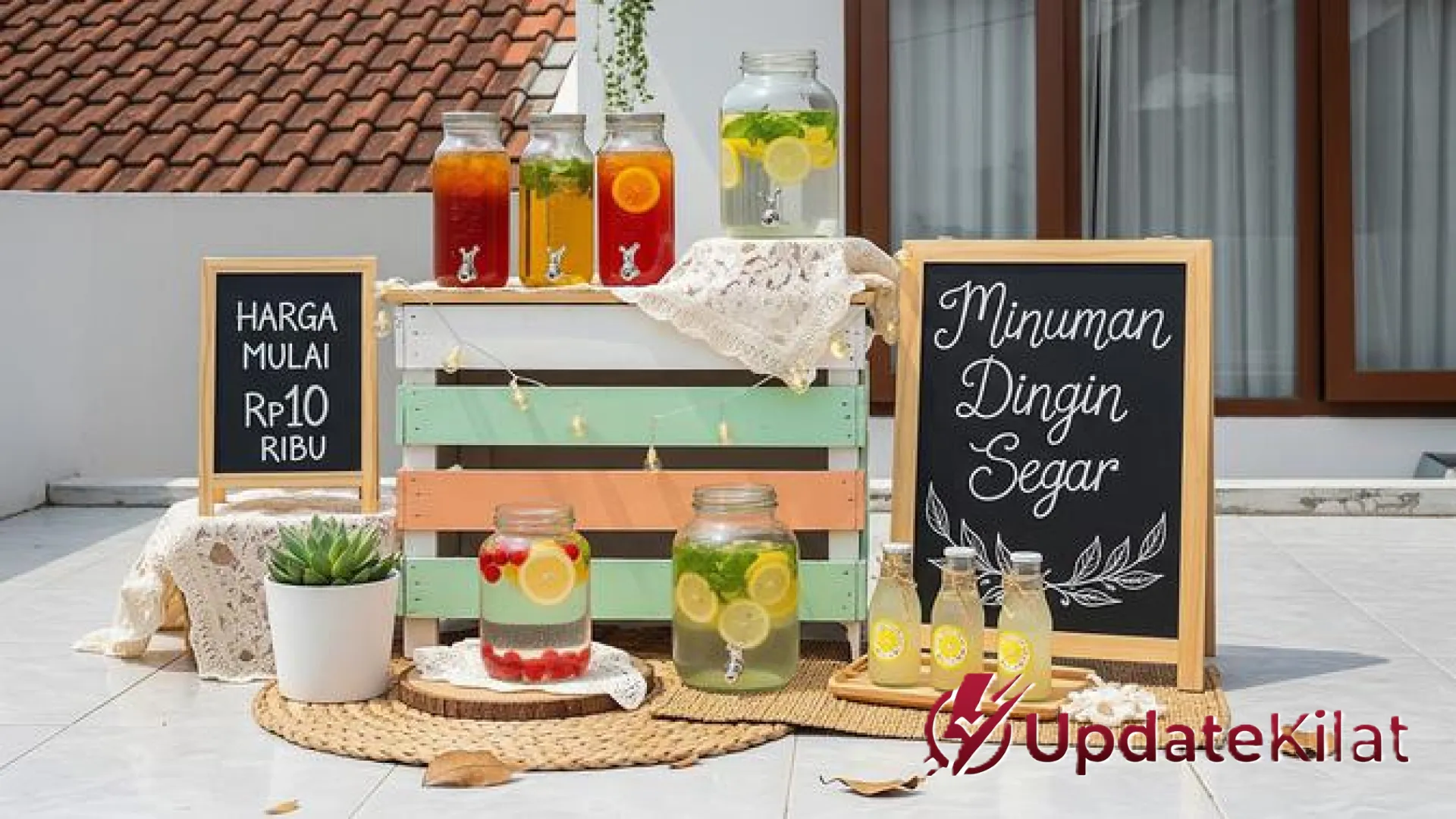 Strategi Cuan di Tengah Terik: 7 Ide Jualan Minuman Dingin Modal di Bawah Rp500 Ribu untuk Teras Rumah Type 45
