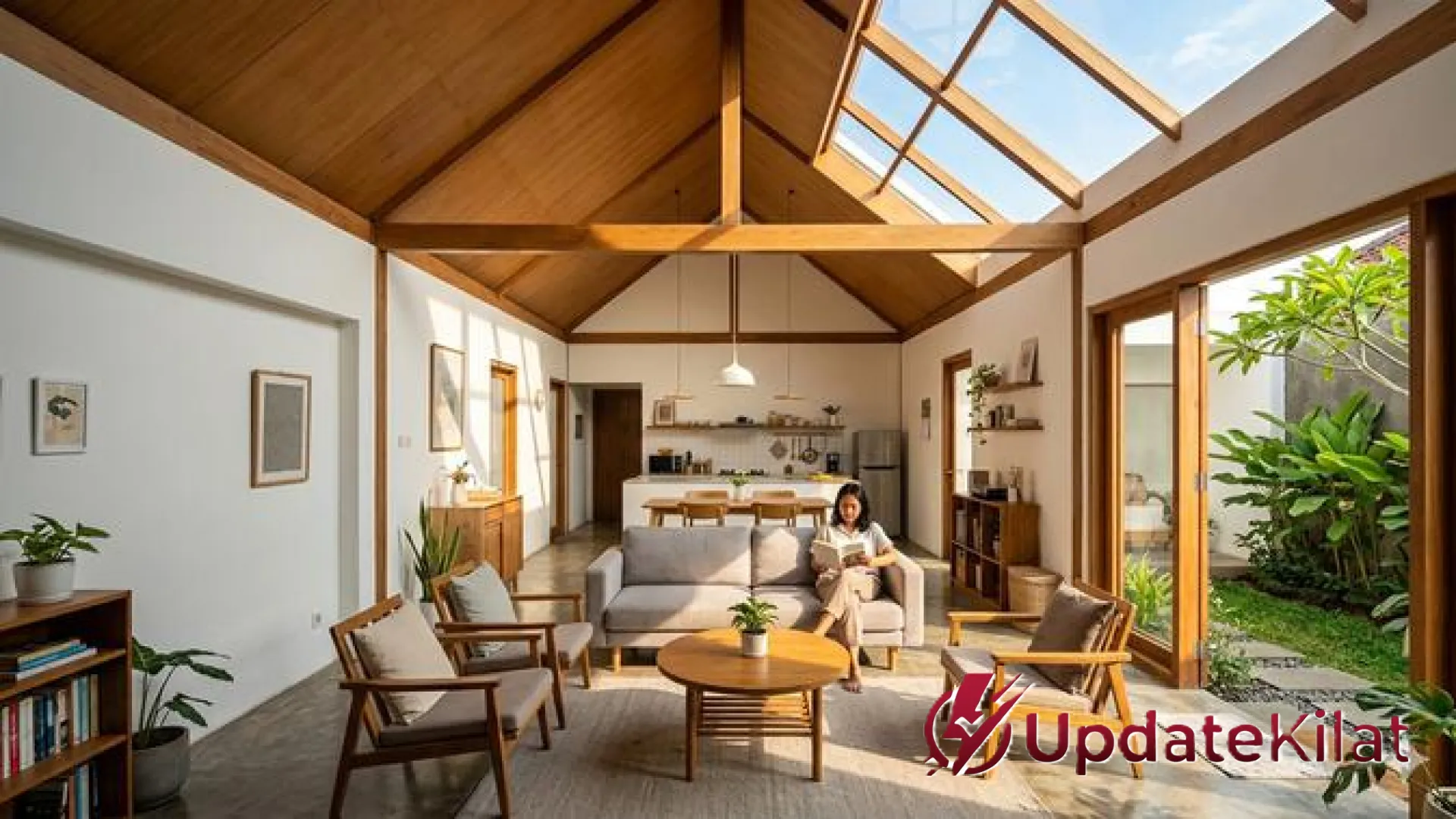 5 Inspirasi Desain Rumah Kecil dengan Skylight: Solusi Cerdas Hemat Listrik dan Hunian Estetik yang Terang Alami