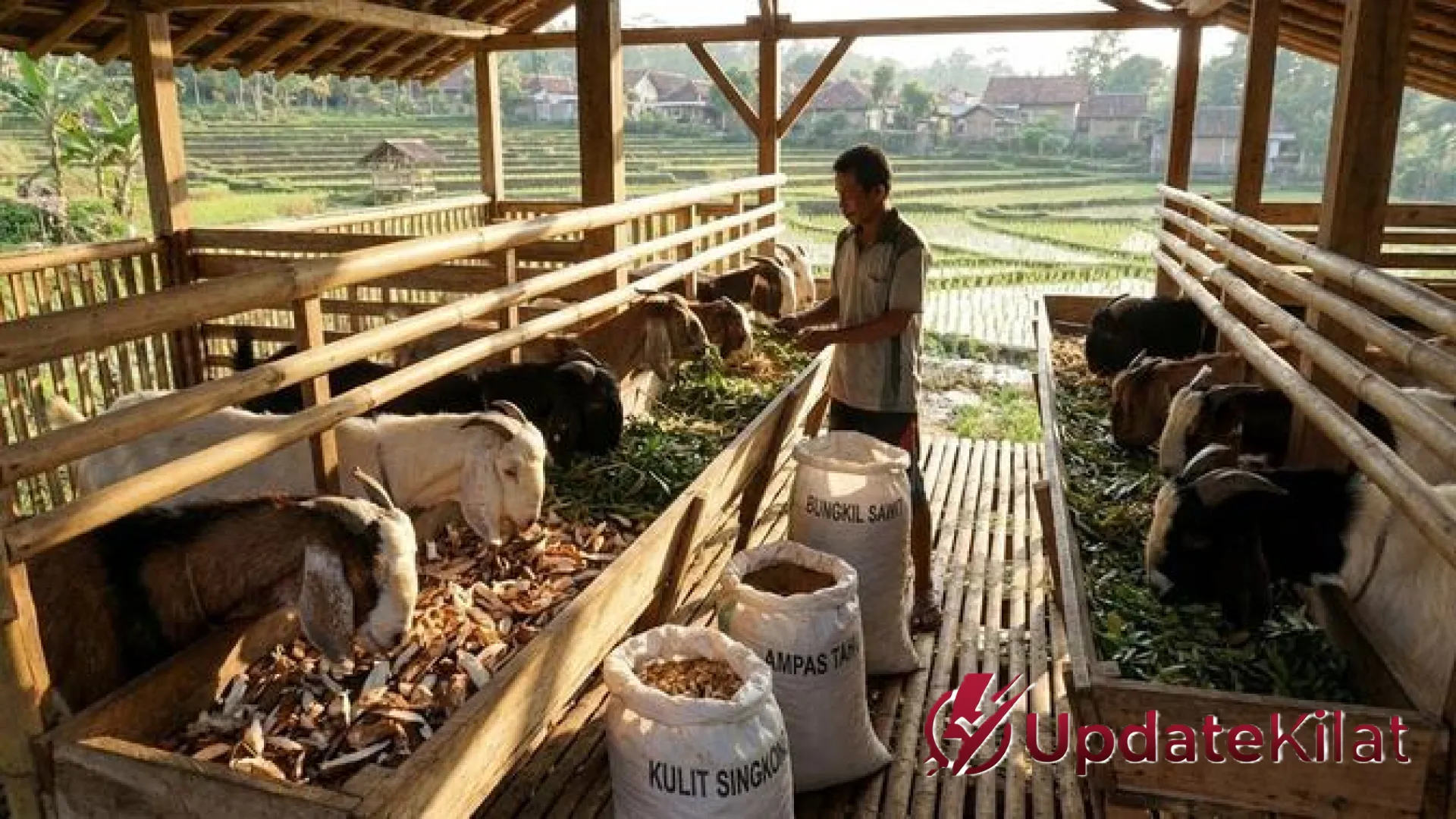 Revolusi Pakan Mandiri: Panduan Lengkap Membuat Pakan Kambing Fermentasi Kualitas Super