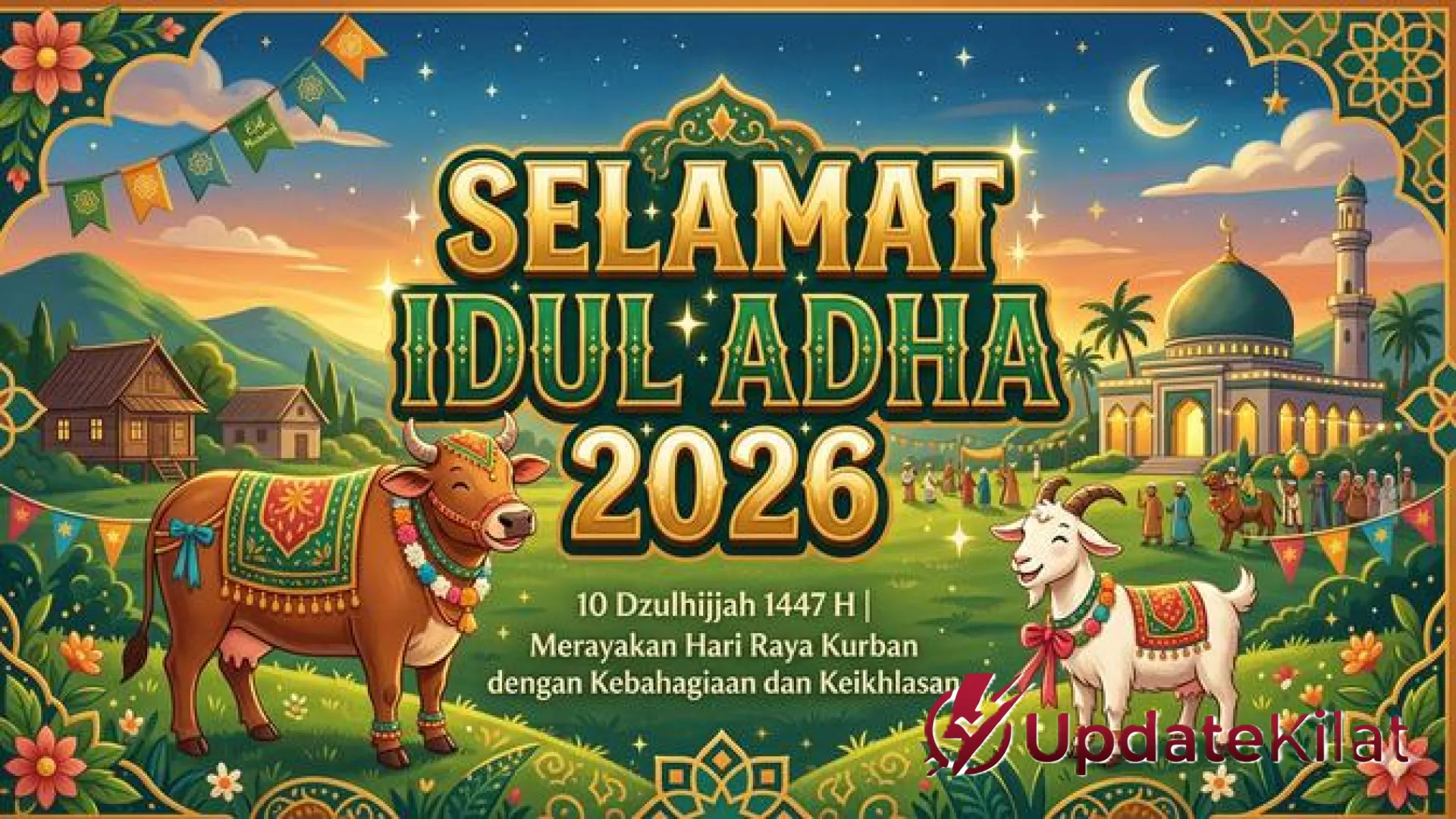 99 Kata-Kata Idul Adha 2026 Paling Menyentuh: Pilihan Ucapan Bermakna dan Inspiratif untuk Semua