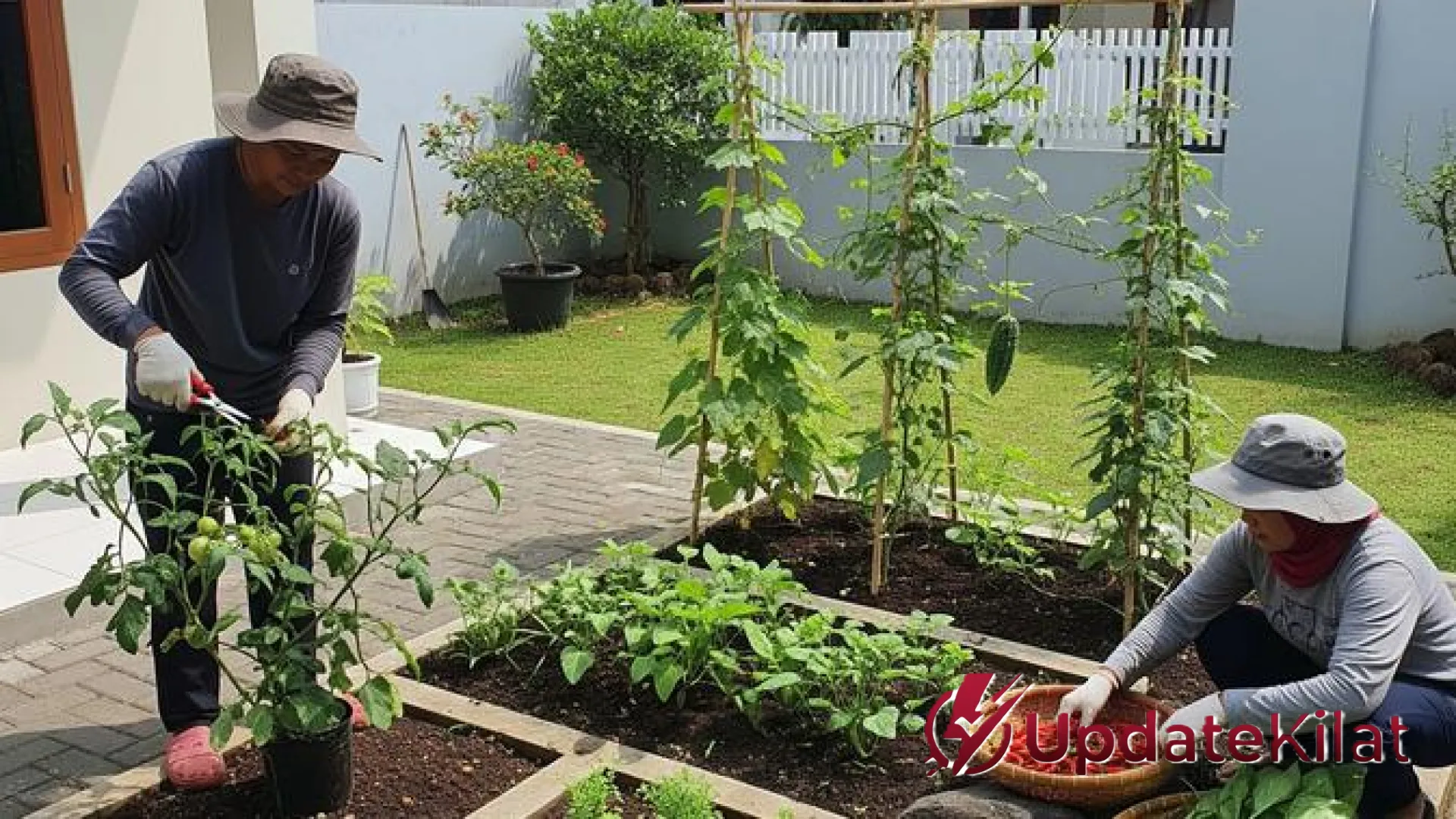 Sulap Area Jemuran Jadi Oase Hijau: 7 Ide Kebun Dapur Estetis untuk Lahan Terbatas