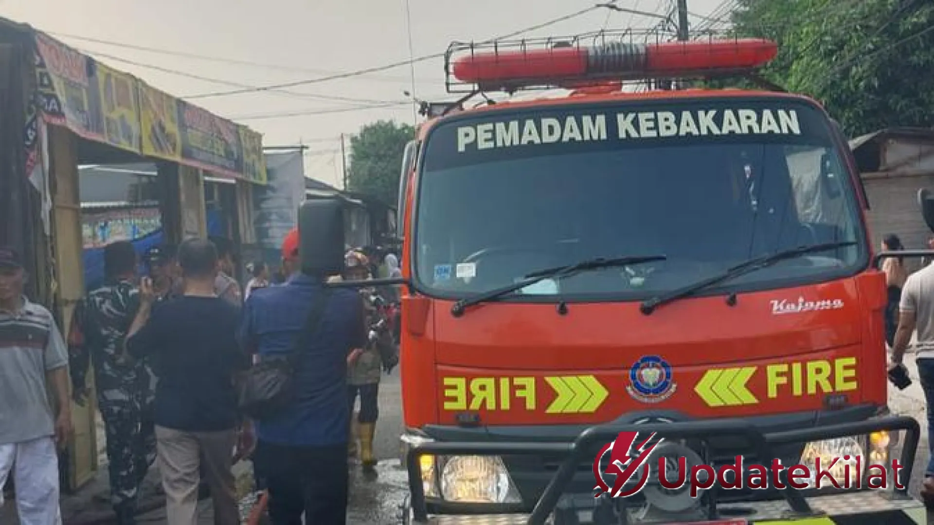 Tragedi Bengkel Cikupa: Terjebak dalam Kepungan Api, Remaja 19 Tahun Ditemukan Tak Bernyawa di Kamar Mandi