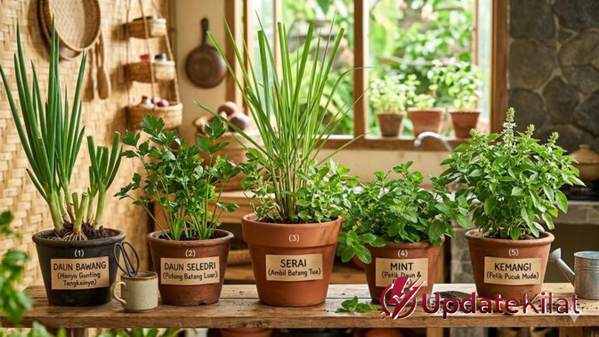 Rahasia Dapur Mandiri: 8 Tanaman Ajaib yang Bisa Dipanen Berkali-kali Tanpa Harus Menanam Ulang