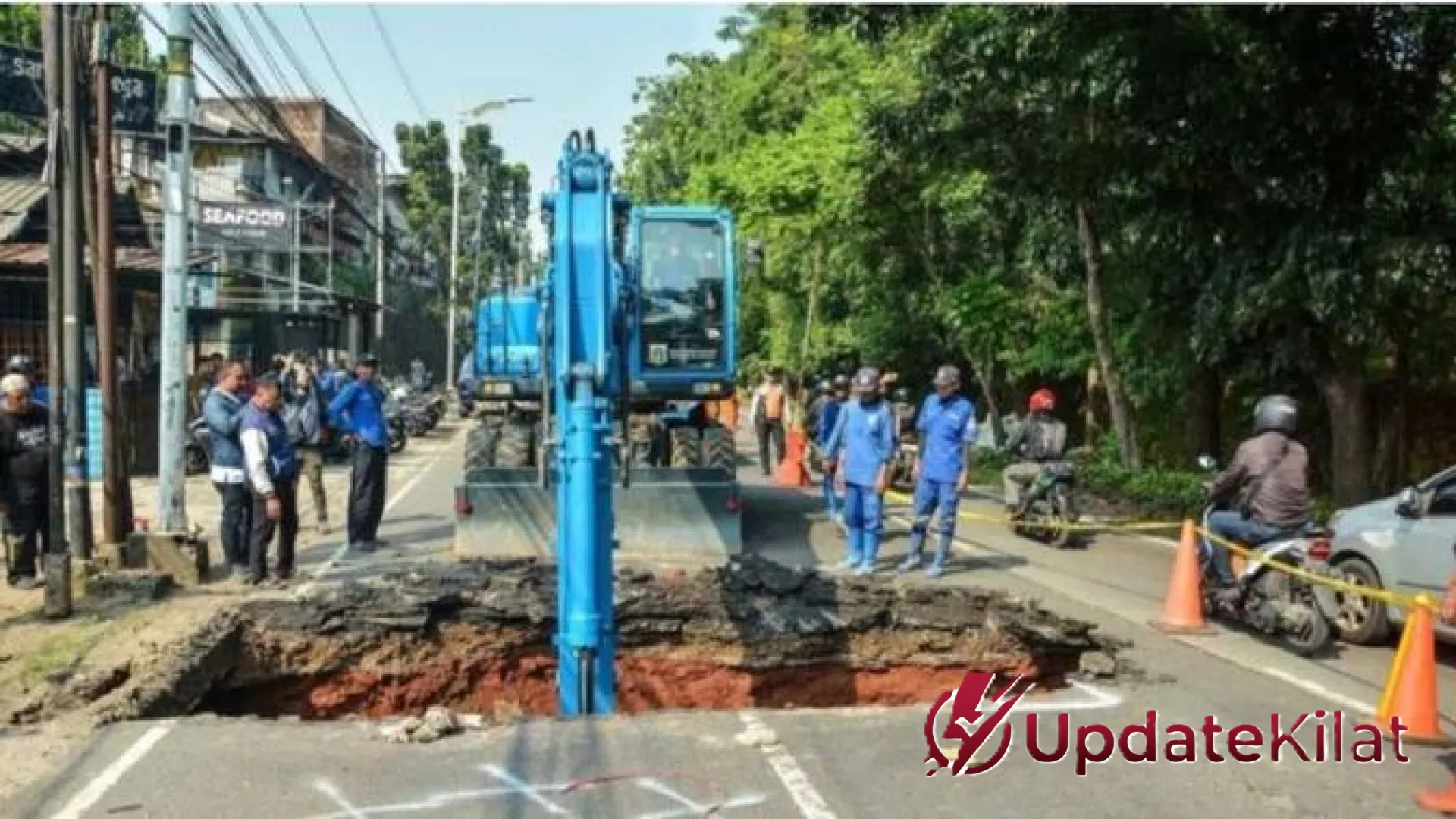 Restorasi Cepat Lenteng Agung: Pemkot Jakarta Selatan Kucurkan Rp 380 Juta untuk Perbaikan Jalan Amblas