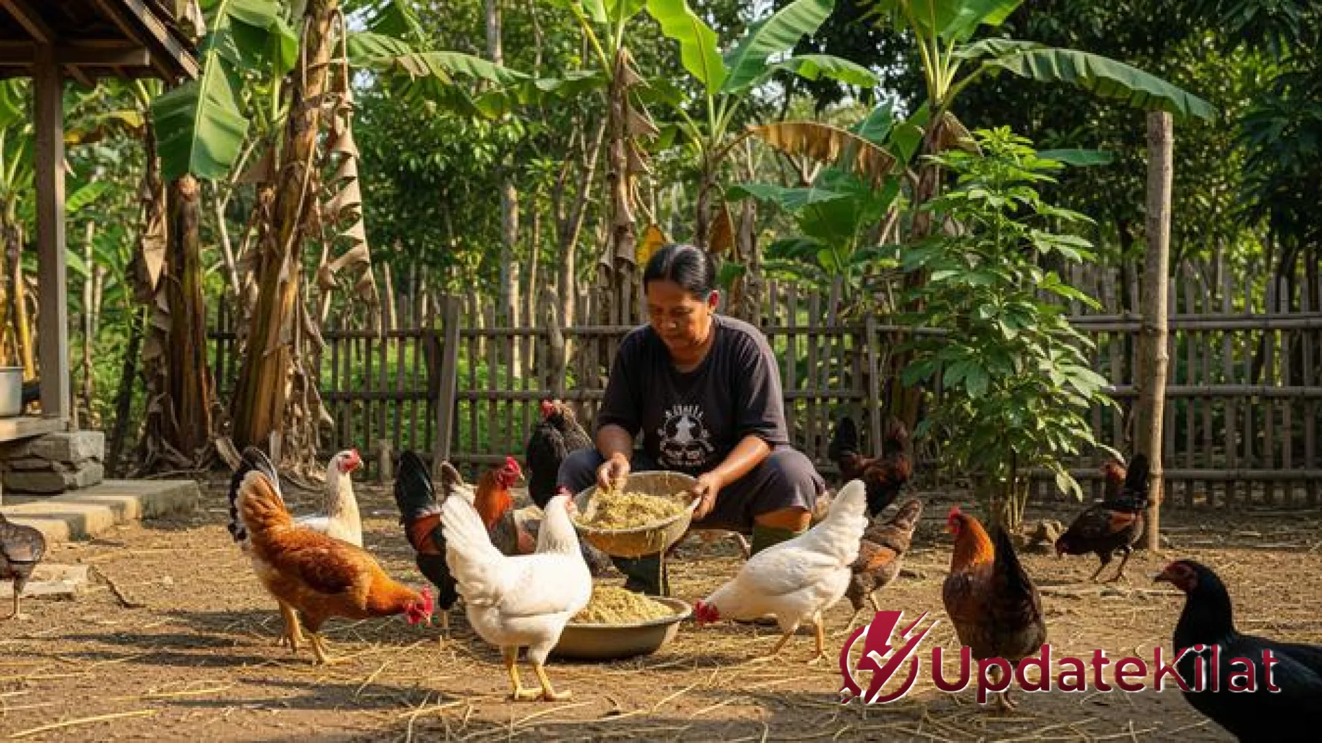 Strategi Jitu Hemat Biaya Pakan Ayam Kampung: Memanfaatkan Potensi Desa untuk Hasil Ternak Melimpah