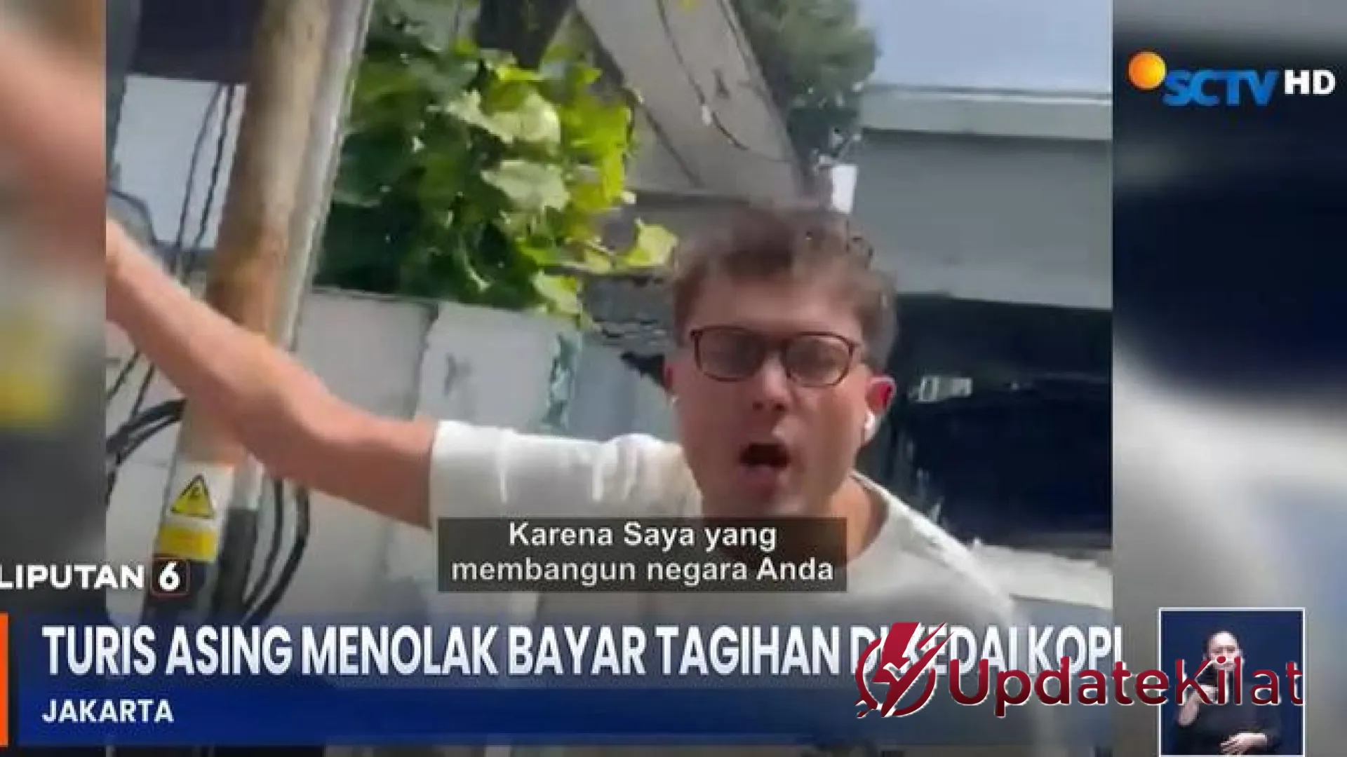 Aksi Arogan Turis Asing di Tanah Abang: Ogah Bayar Kopi dengan Dalih ‘Membangun Negara’