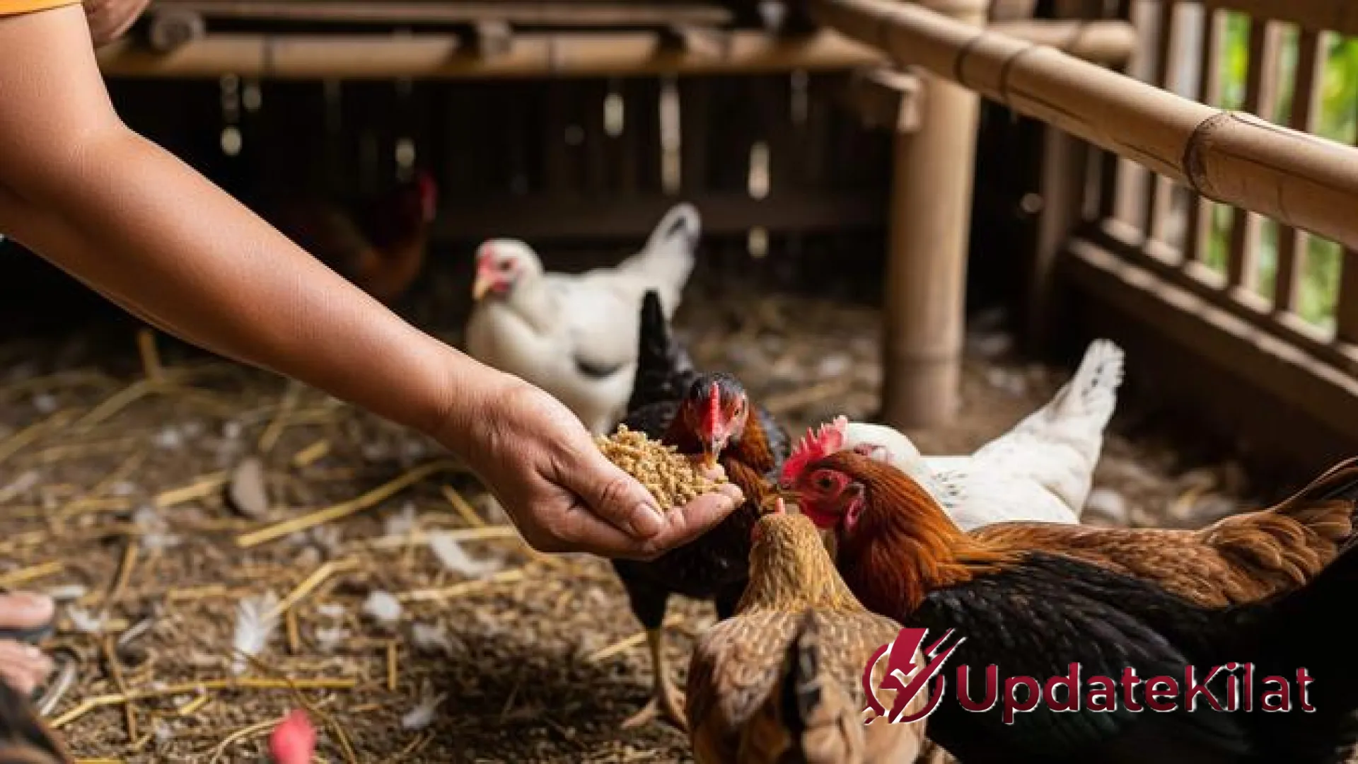 Rahasia Pakan Alami: 12 Tanaman yang Bikin Ayam Kampung Umbaran Makin Sehat dan Produktif