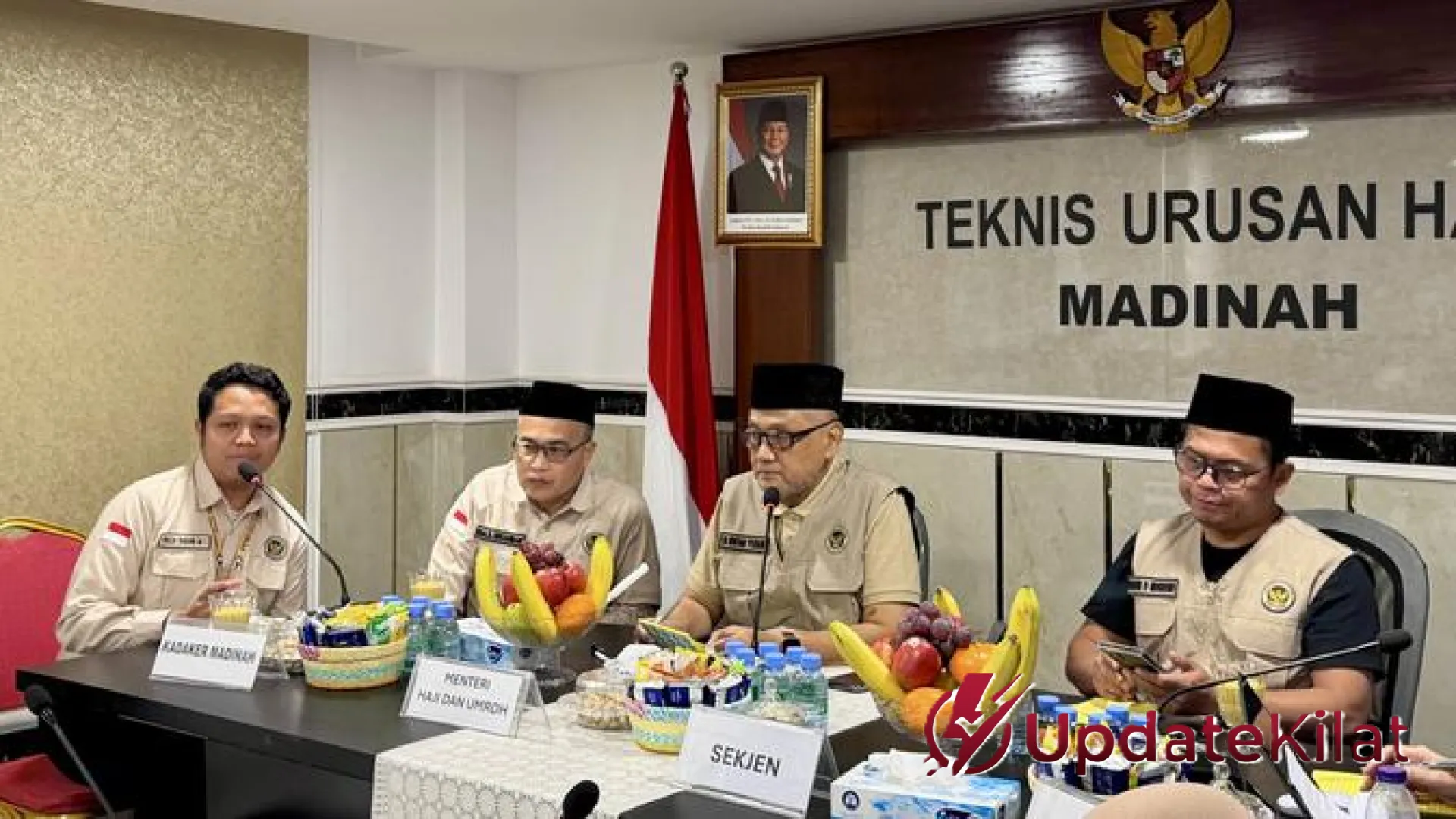 Misi Menhaj Pastikan Nutrisi Jemaah Terjaga: 23 Perusahaan Katering Madinah Disiagakan
