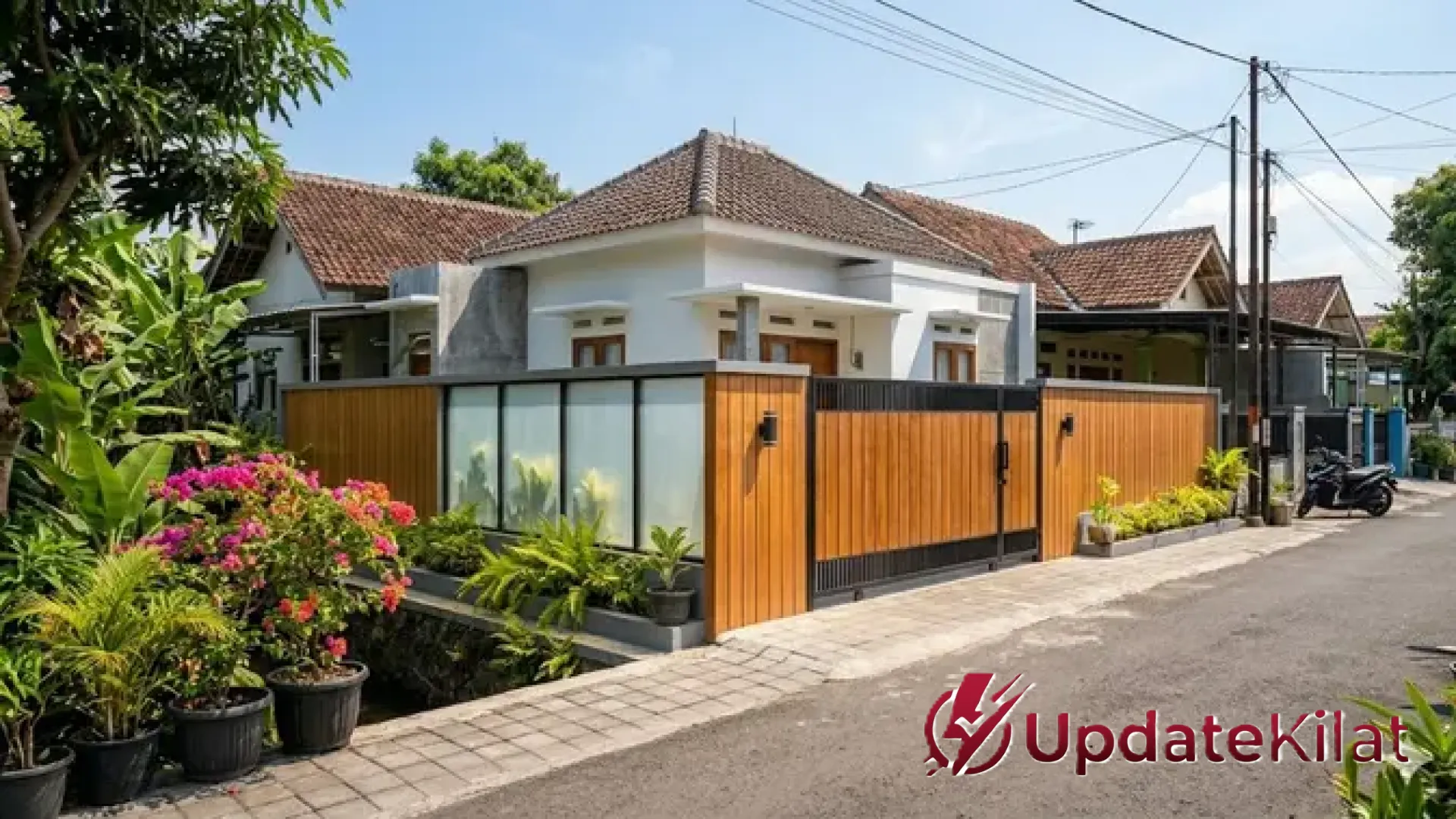 8 Inspirasi Pagar Rumah Kecil yang Estetik: Privasi Terjaga dan Tetap Terang Tanpa Kesan Sumpek