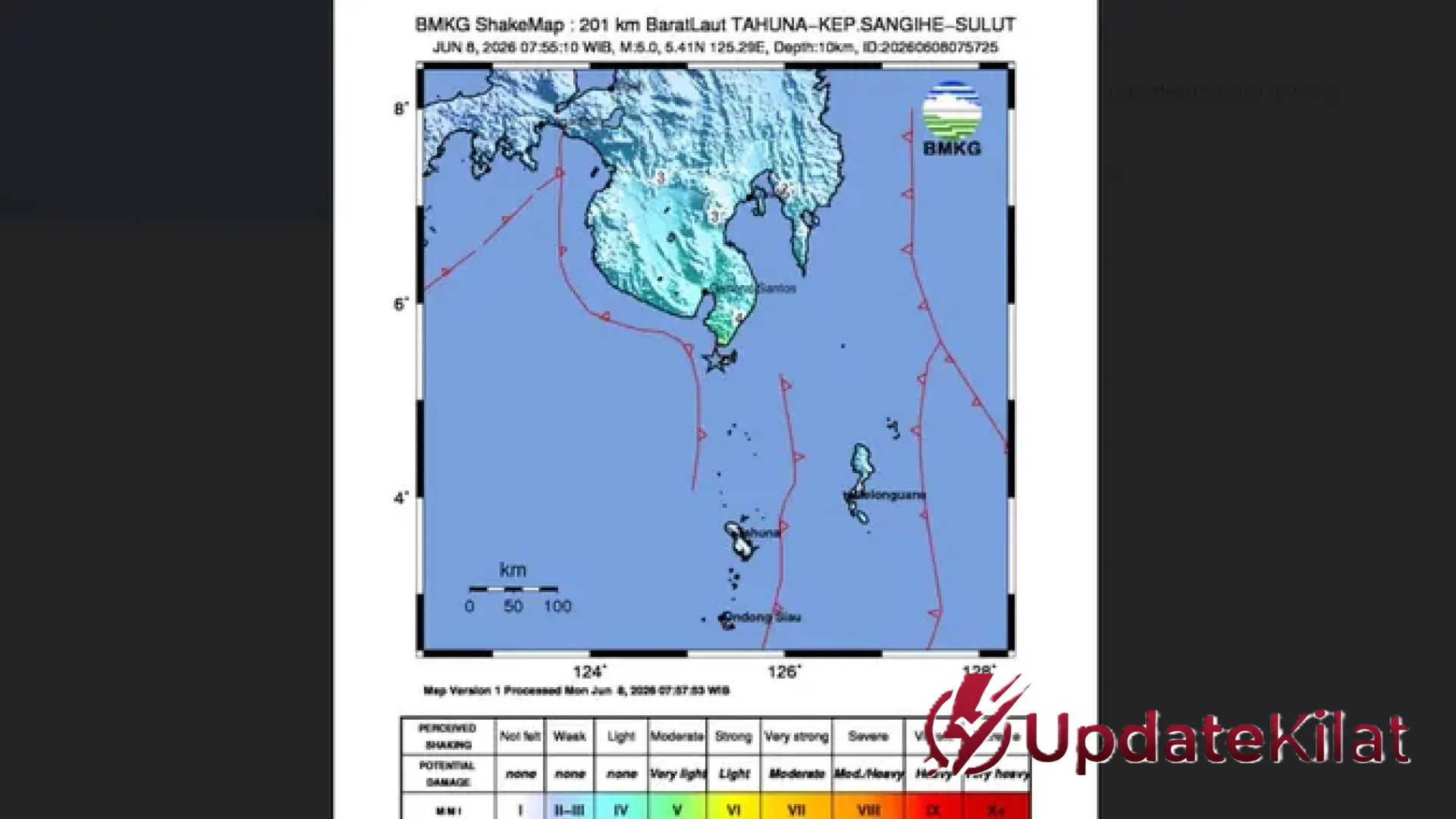 Peringatan Dini Tsunami Pasca Gempa Magnitudo 7,7 Sangihe Resmi Berakhir: Ketegangan Mereda, BMKG Ingatkan Mitigasi