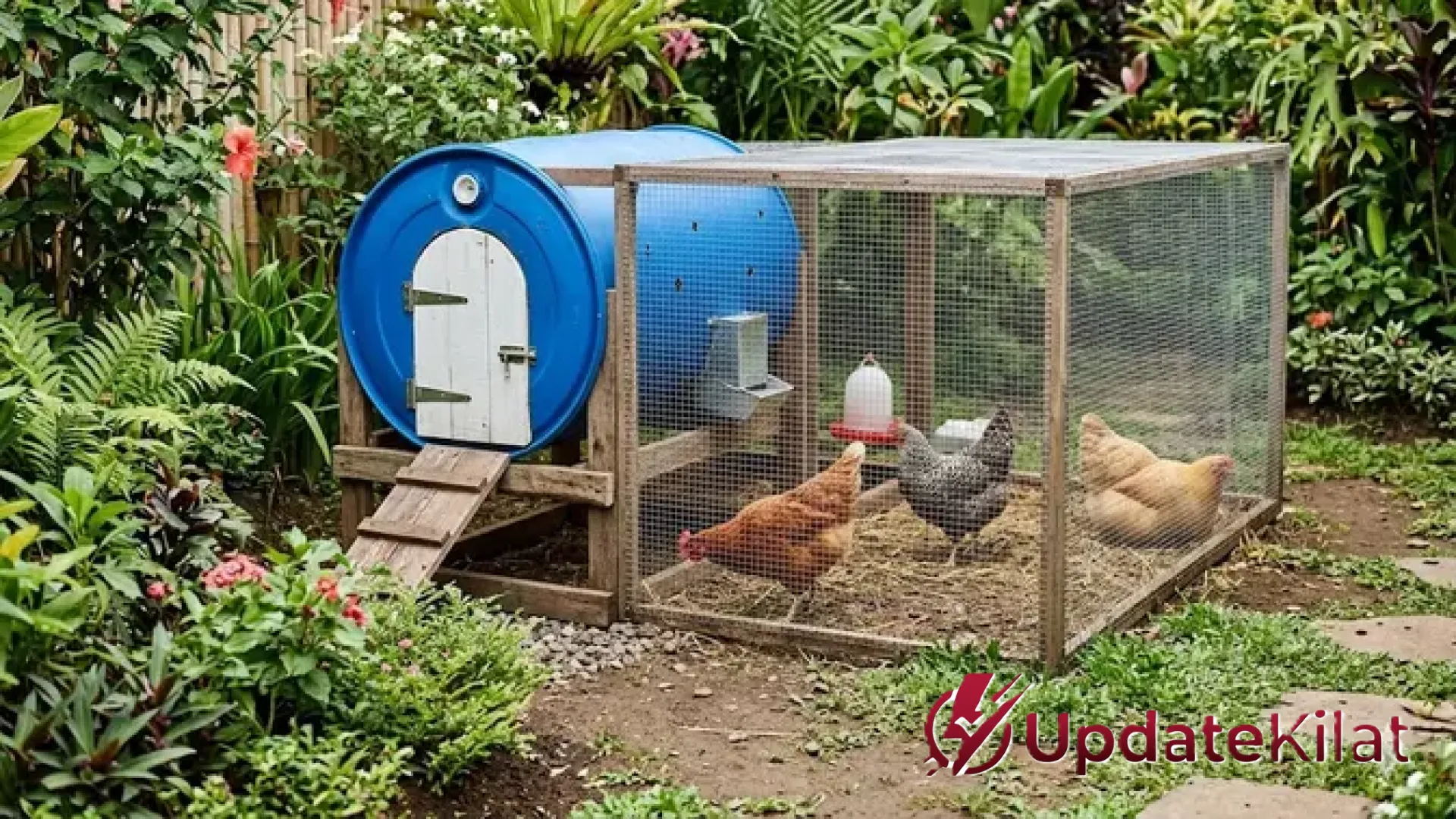 Dilema Peternak Modern: Adu Tangguh Kandang Ayam Drum vs Kayu, Mana Pilihan Paling Ekonomis?