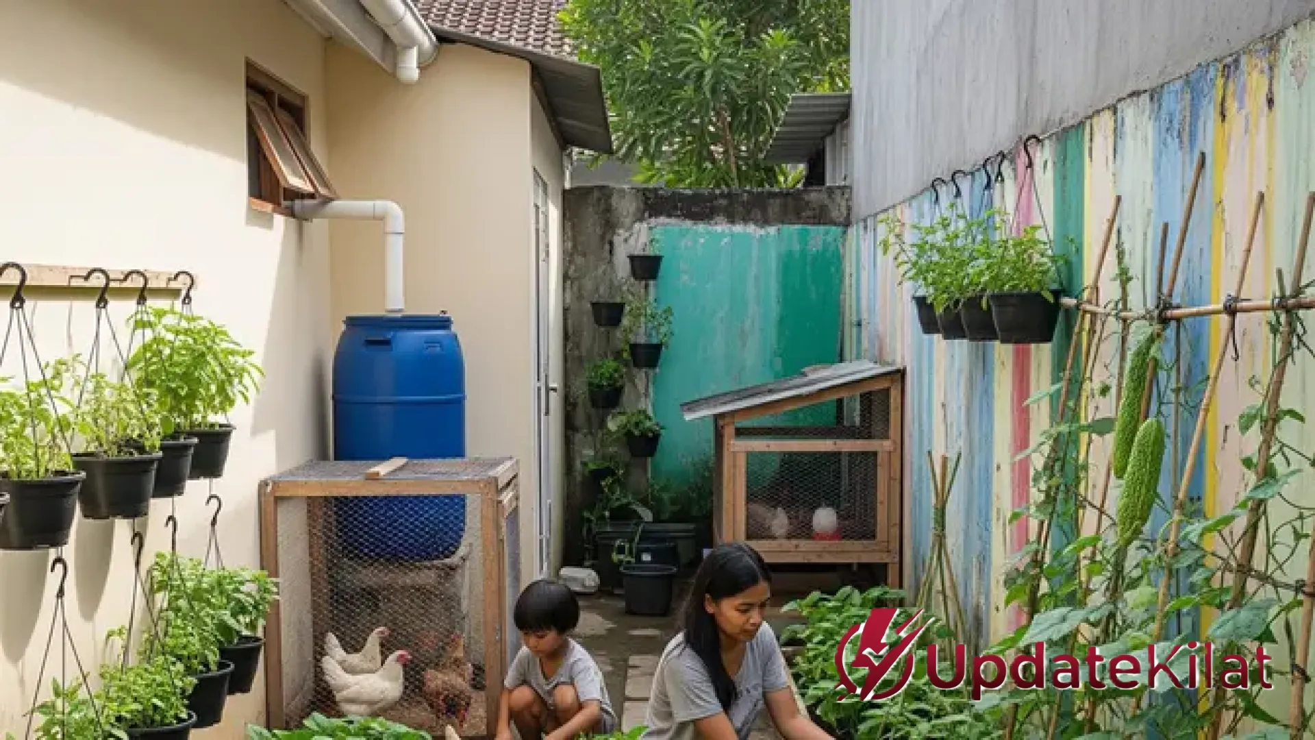 Revolusi Pangan dari Teras Rumah: 8 Strategi Menyulap Lahan Sempit Menjadi Dapur Hidup yang Mandiri