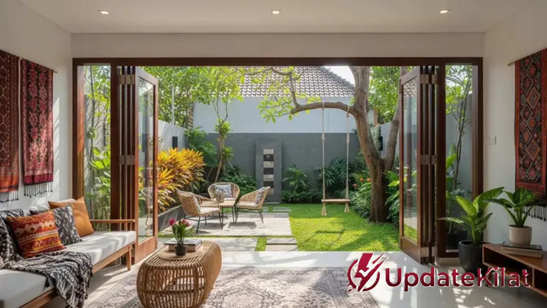 15 Desain Sudut Belakang Rumah Paling Inspiratif: Ubah Lahan Terbengkalai Jadi Surga Keluarga yang Estetik