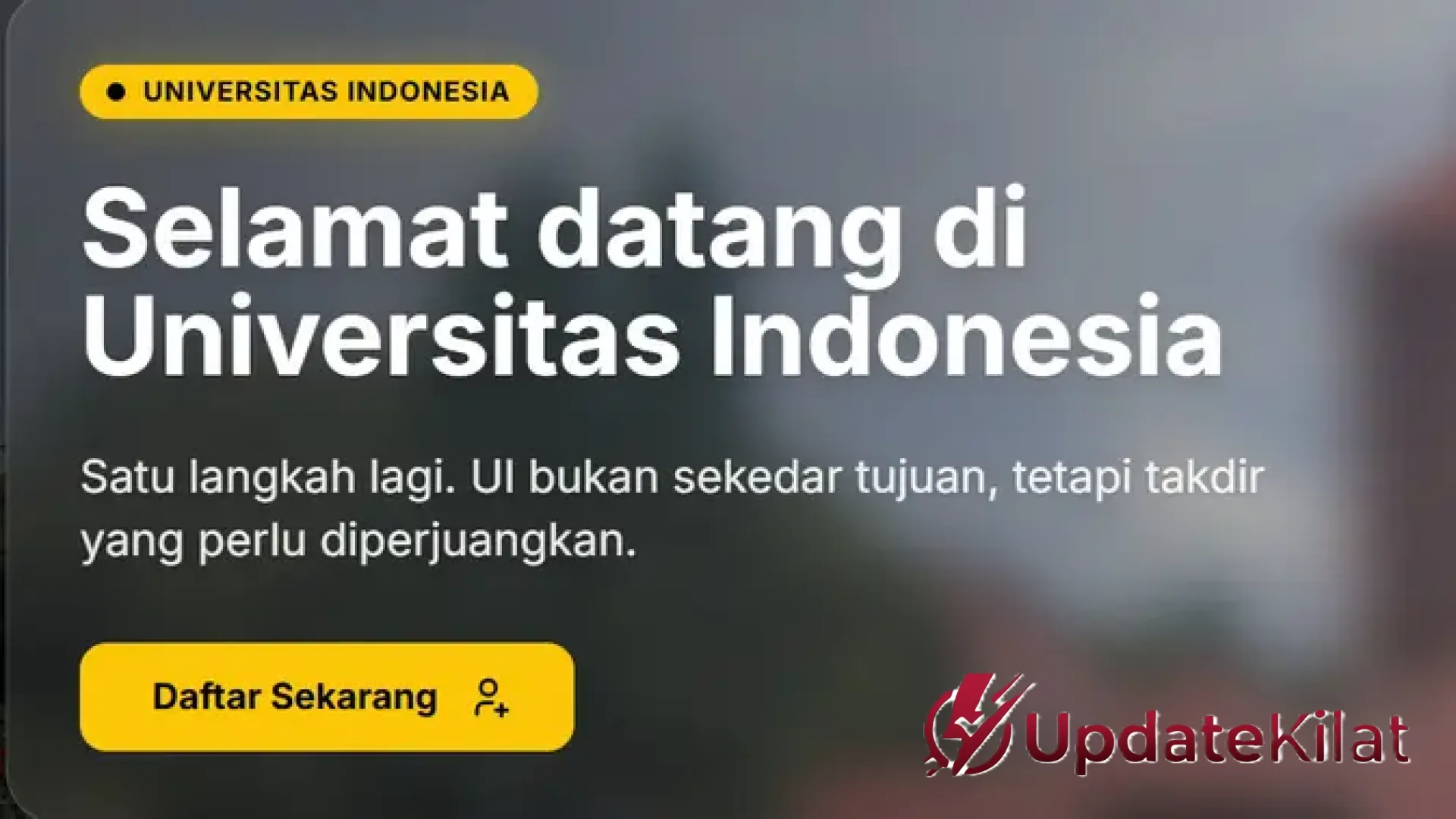 Panduan Lengkap SIMAK UI 2026: Jadwal Strategis, Bedah Materi, dan Persiapan Teknis Menuju Jaket Kuning