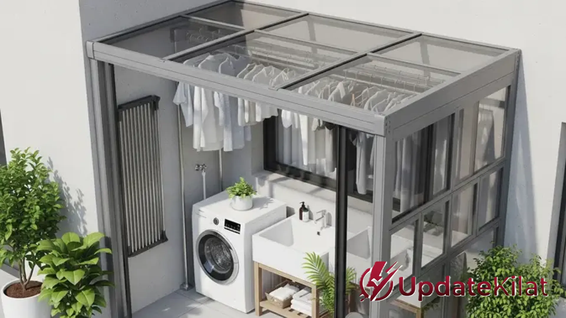 Solusi Cerdas Area Cuci Jemur Sempit: 7 Model Kanopi Anti Bau Apek untuk Hunian Urban