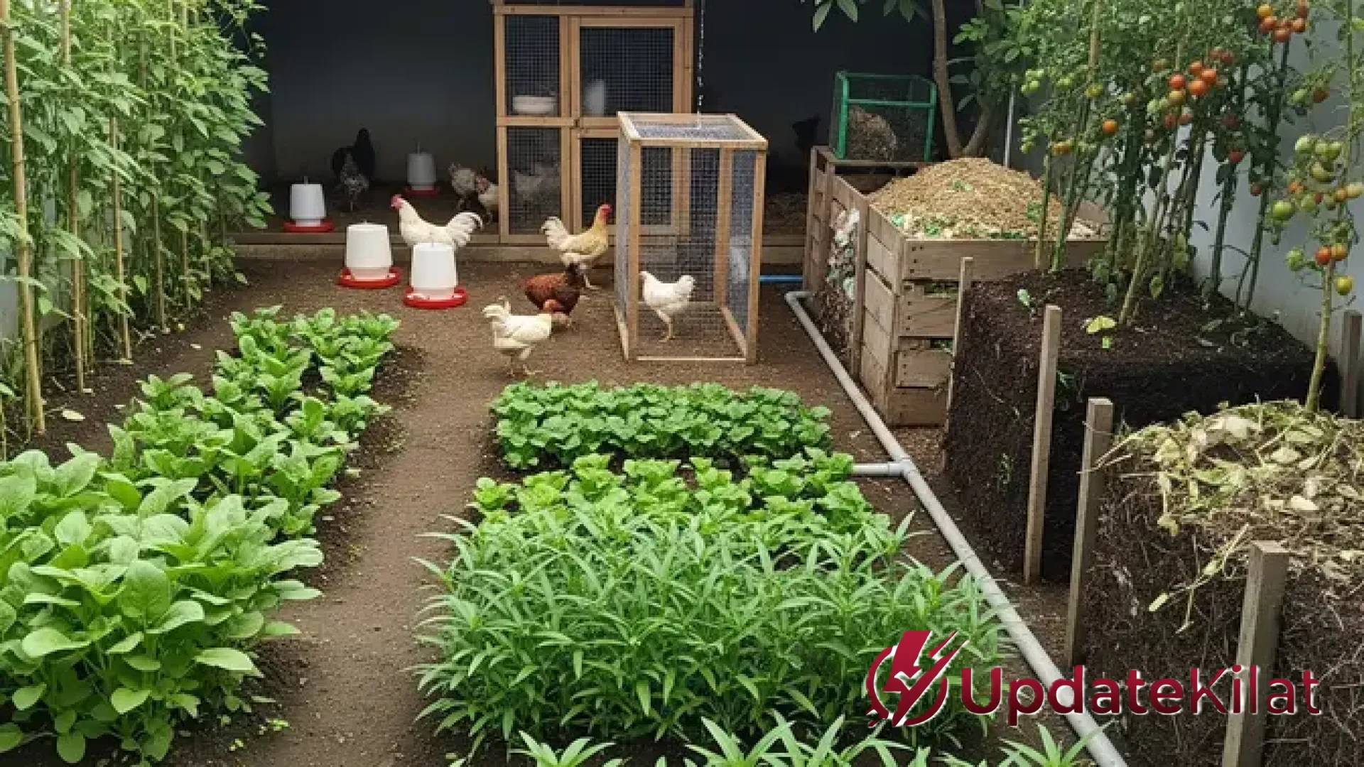 Siklus Pangan Mandiri: Mengetuk Pintu Kemandirian dari Sayur, Ternak, dan Kompos di Pekarangan Rumah