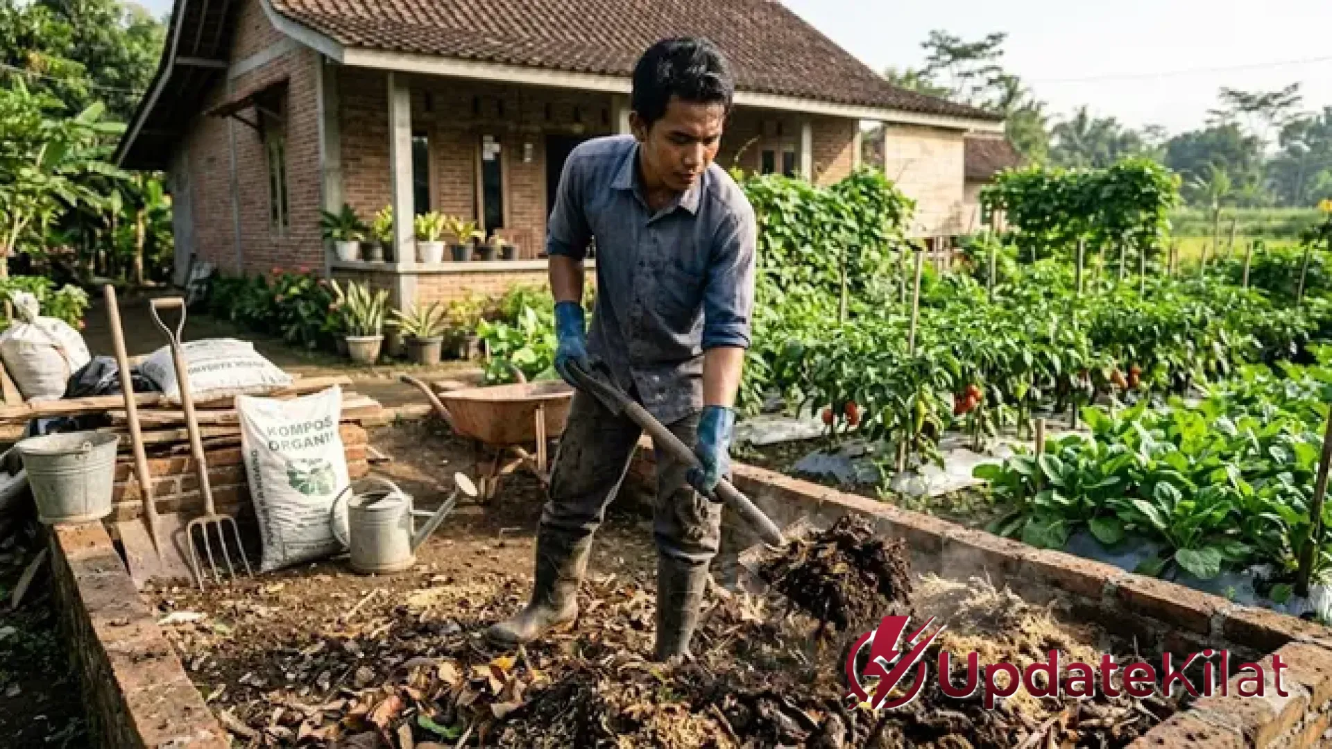Mengubah Limbah Jadi Emas Hijau: Panduan Komprehensif Mengolah Kotoran Ternak untuk Kebun Sayur Organik