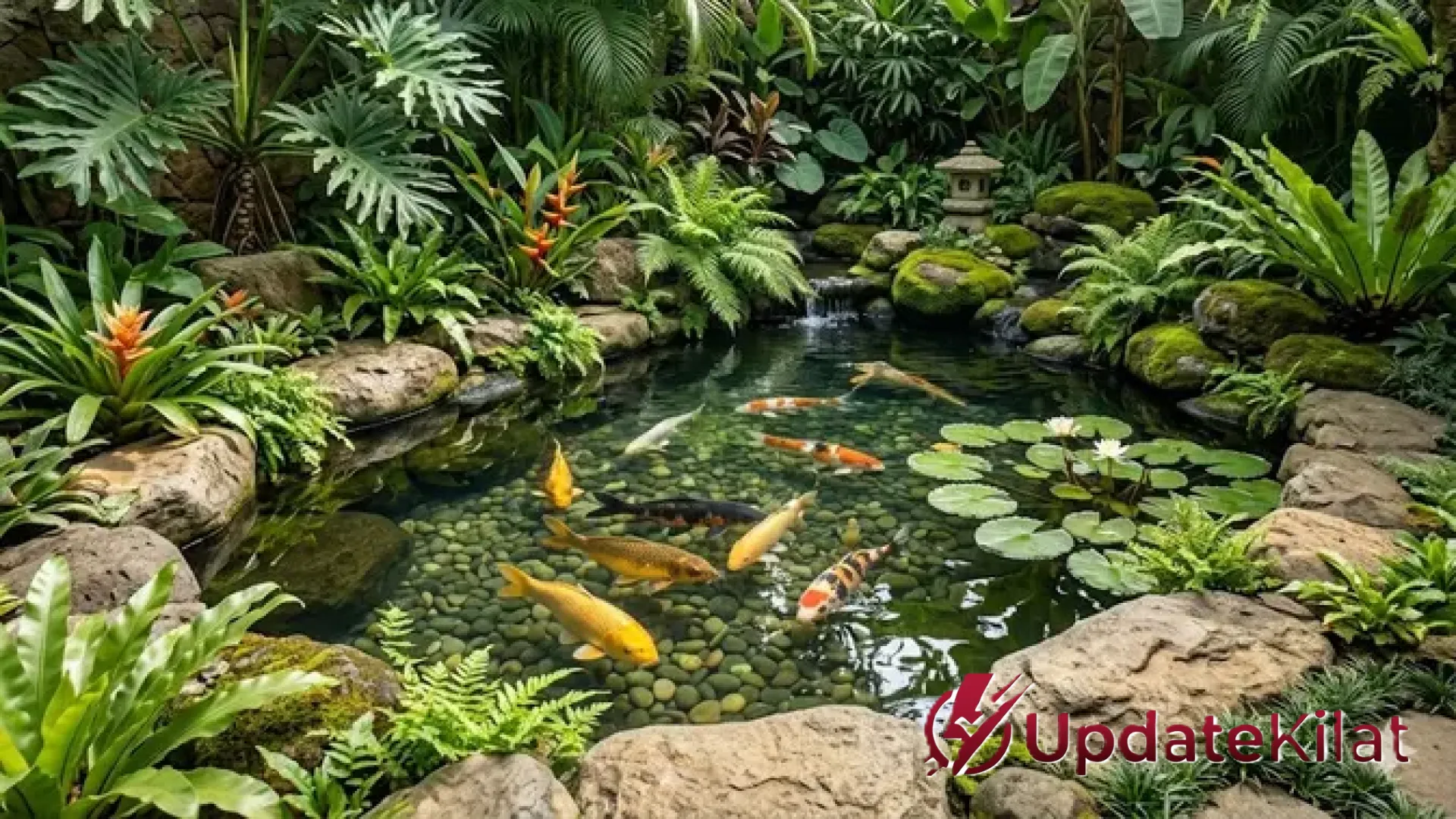 Harmoni Alam di Tepian Air: 7 Tanaman Pelindung Ekosistem Kolam Ikan Hias yang Menawan