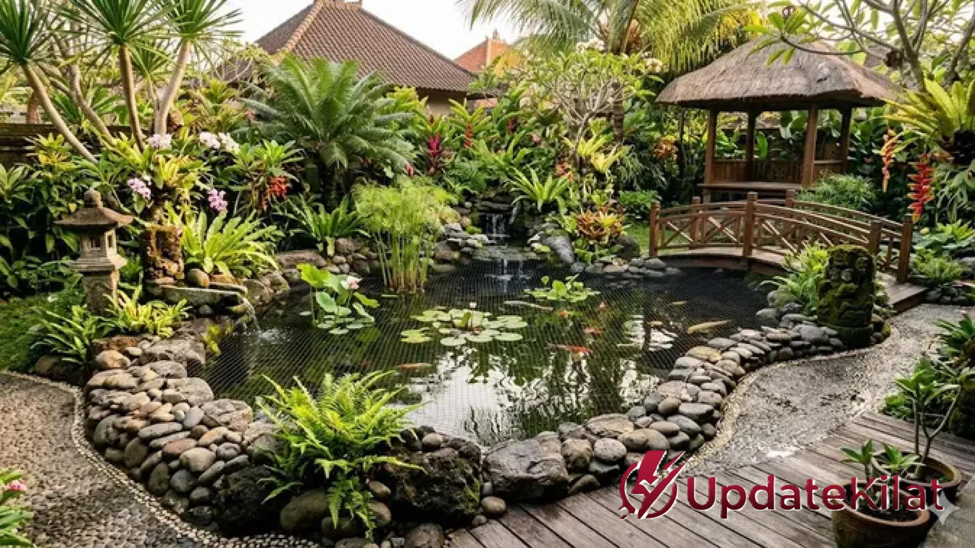 Rahasia Menjaga Ekosistem Kolam Ikan Tetap Aman dari Predator Tanpa Mengurangi Estetika Taman