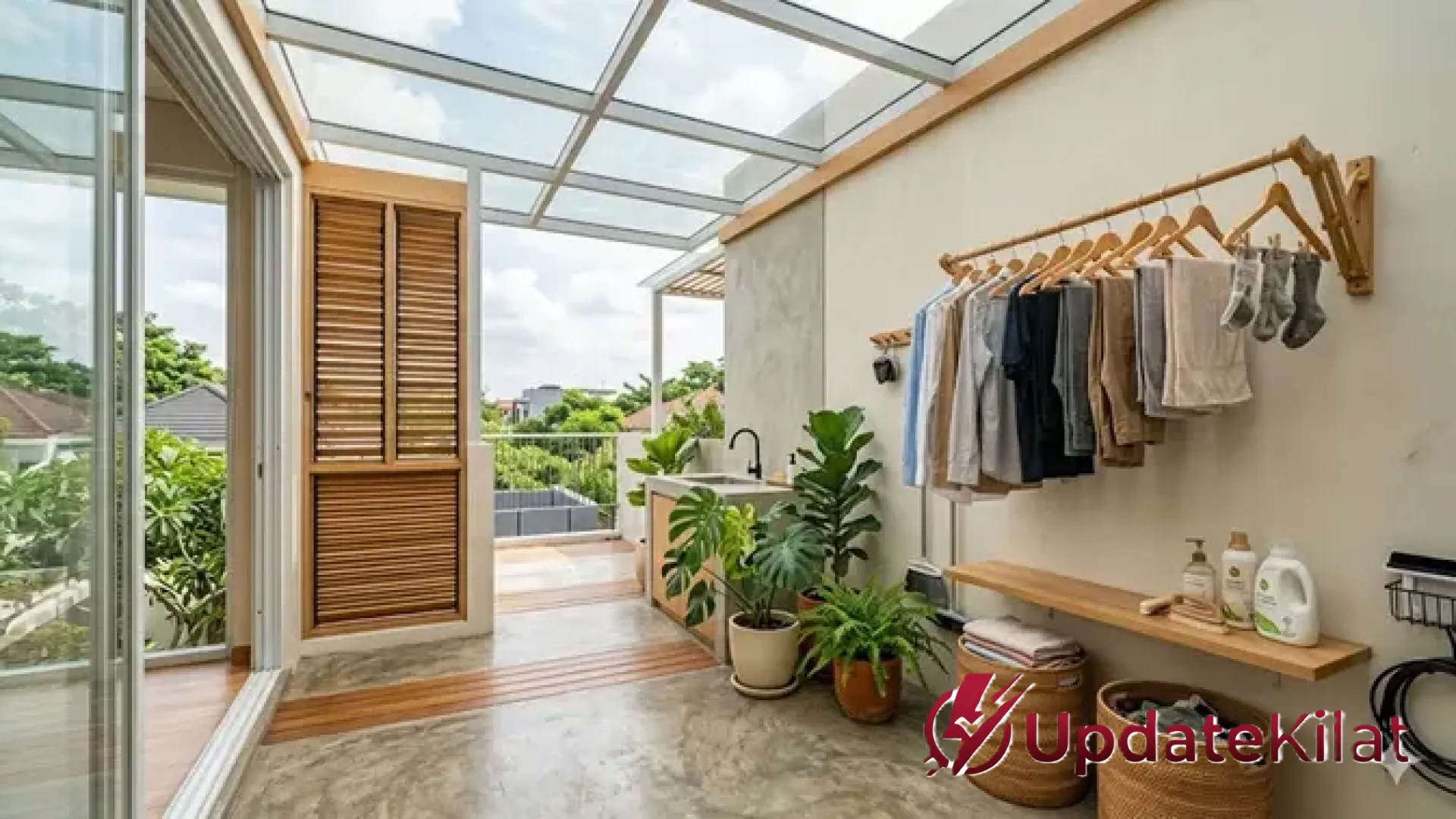7 Inspirasi Desain Ruang Jemur dengan Sistem Ventilasi Silang: Solusi Cerdas Agar Pakaian Anti-Apek dan Selalu Segar