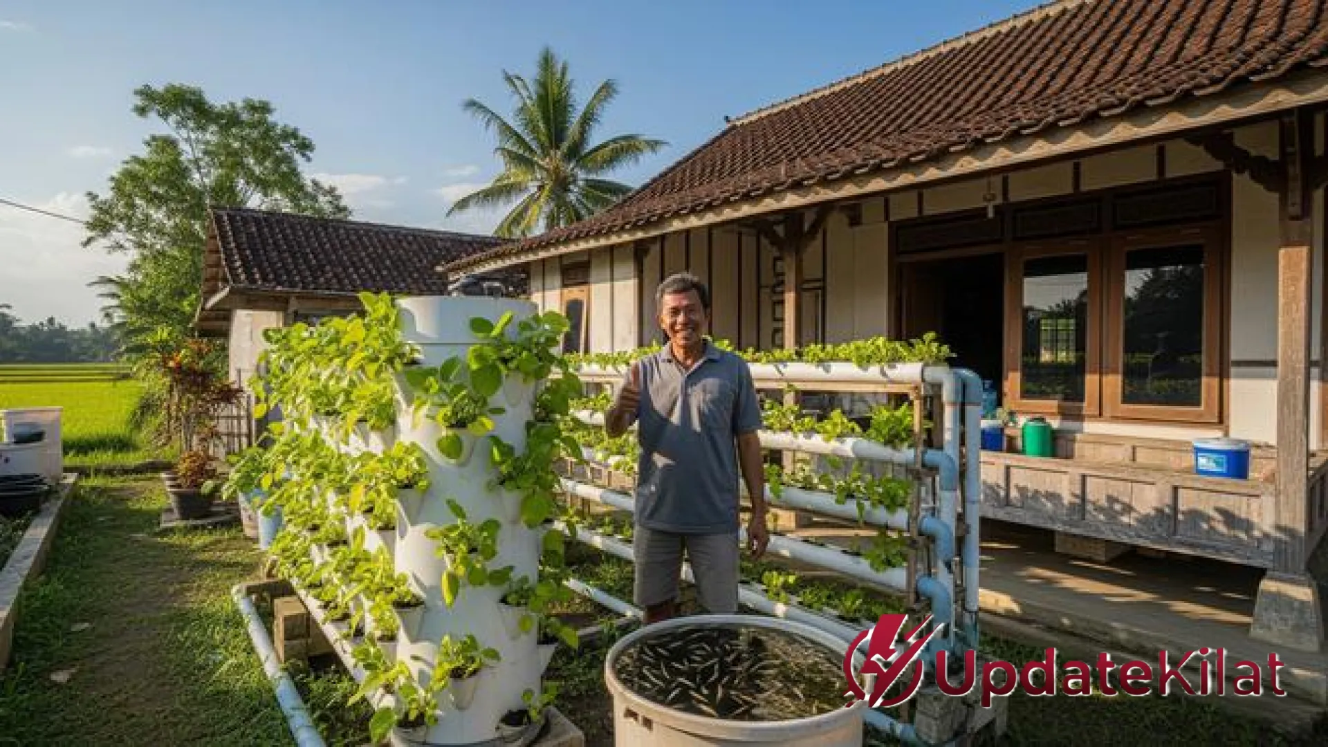 8 Strategi Budidaya Ikan Vertikal: Solusi Cerdas Lahan Sempit bagi Pensiunan yang Ingin Produktif