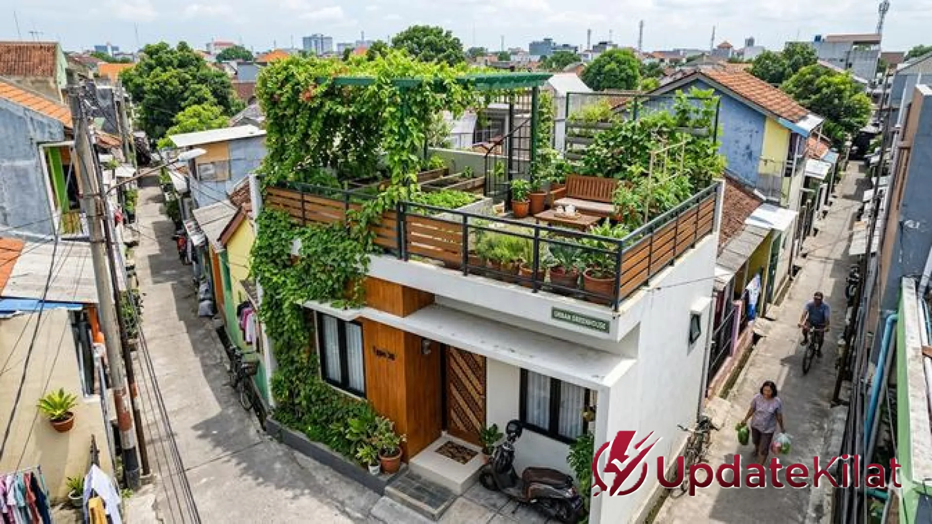 Inspirasi Cerdas Desain Rumah Tipe 36 dengan Rooftop di Gang Sempit: Mewah di Lahan Terbatas