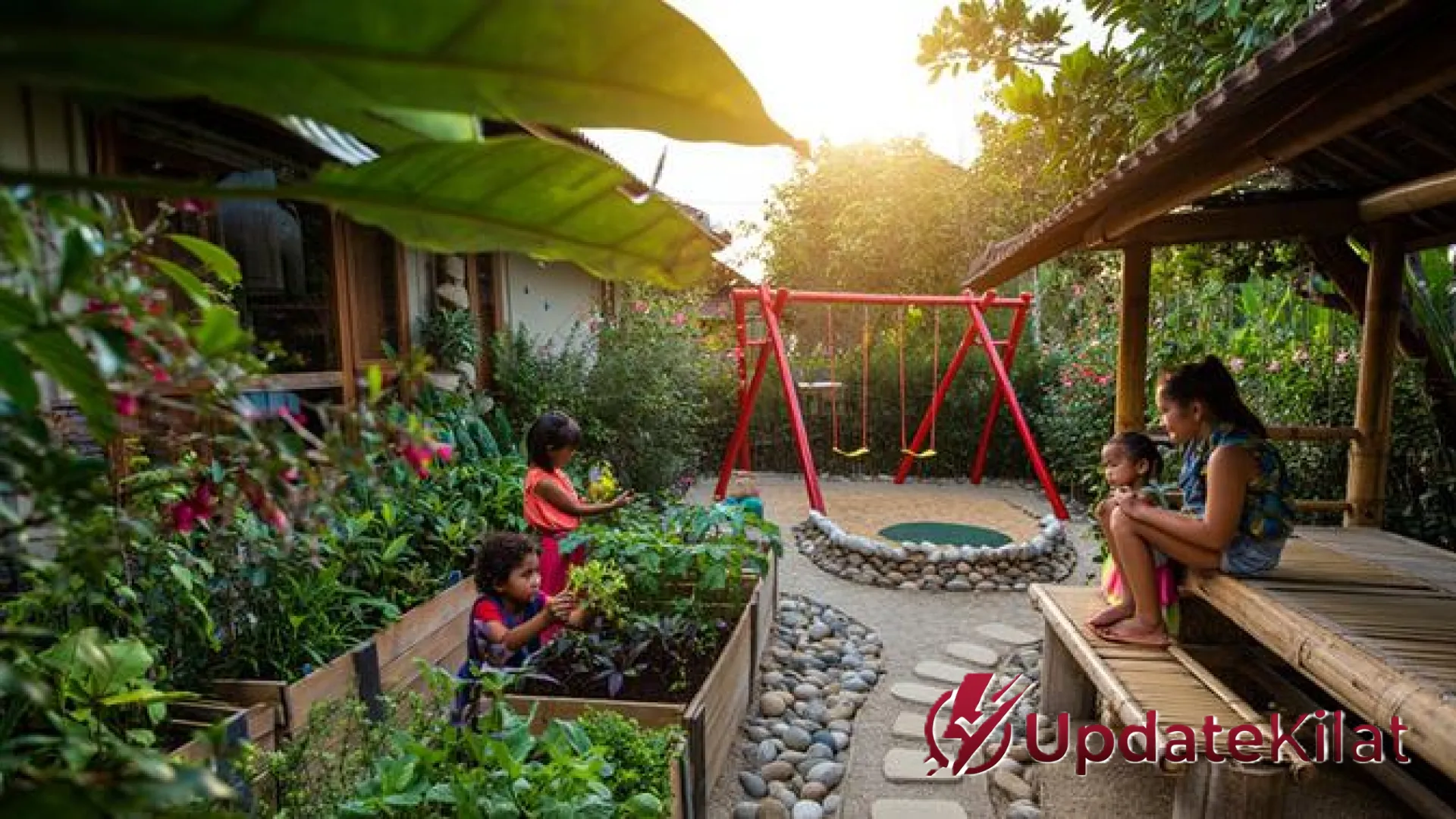 Inspirasi Hunian 1 Lantai Ramah Anak di Desa: Cerdas, Aman, dan Mendukung Tumbuh Kembang