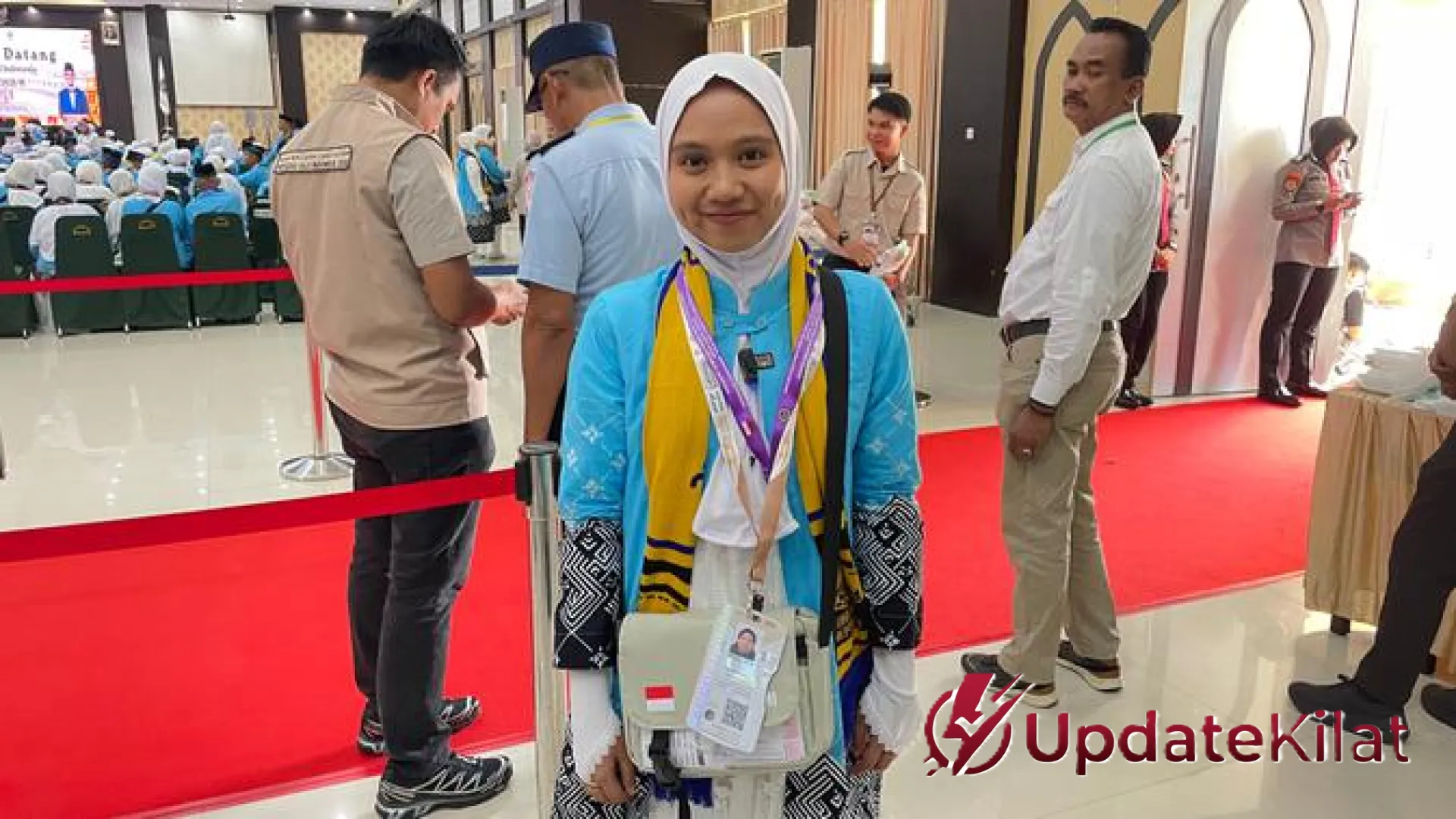 Kisah Haru Husnul Khulqy, Mahasiswi 19 Tahun yang Menjadi Jemaah Haji Termuda di Kloter 1 Makassar