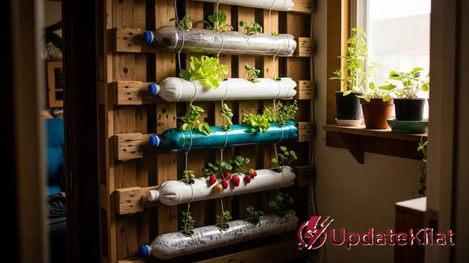 Kreasi Kebun Buah Minimalis dari Barang Bekas: Solusi Hijau di Lahan Sempit ala UpdateKilat