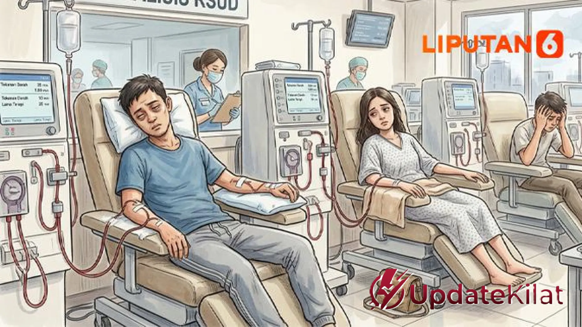 Krisis Kesehatan Generasi Muda: Angka Cuci Darah di Indonesia dan Malaysia Melonjak Tajam
