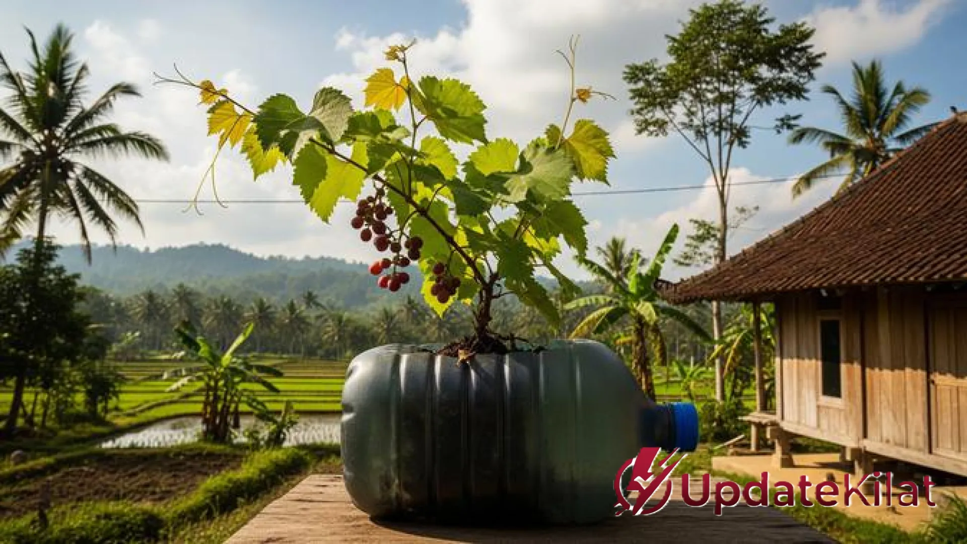 Lahan Sempit Bukan Halangan, Simak 7 Ide Kreatif Ubah Barang Bekas Jadi Pot Tanaman Buah Mini yang Estetik