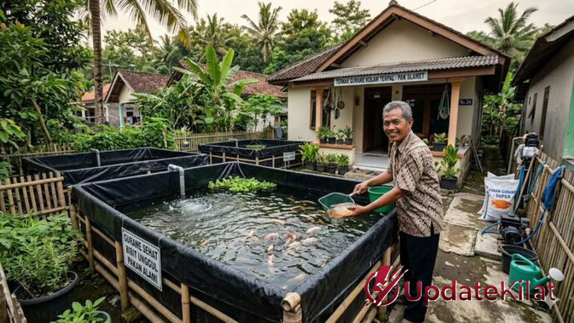 Menikmati Masa Tua dengan Cuan: 5 Panduan Ternak Ikan Minim Perawatan untuk Pensiunan