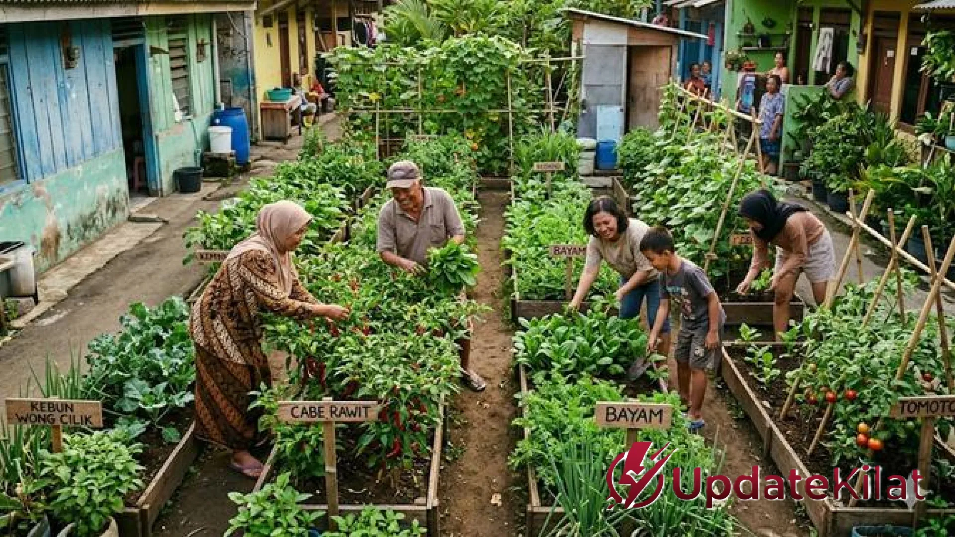 Menyulap Lahan ‘Nganggur’ Jadi Paru-Paru Sosial: Strategi Community Garden Ala Warga Urban
