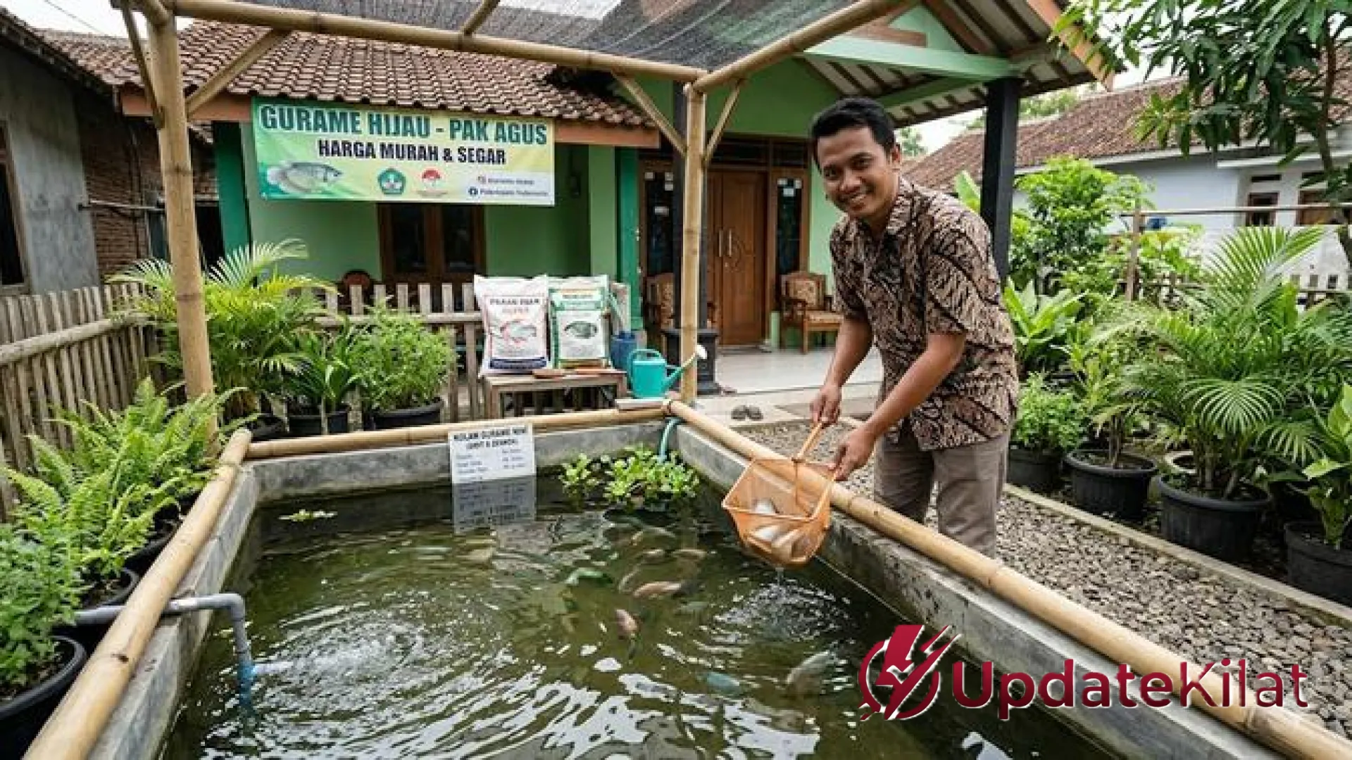Rahasia Sukses Ternak Ikan Gurame di Kolam Mini: Strategi Cuan Jutaan Rupiah dari Lahan Sempit