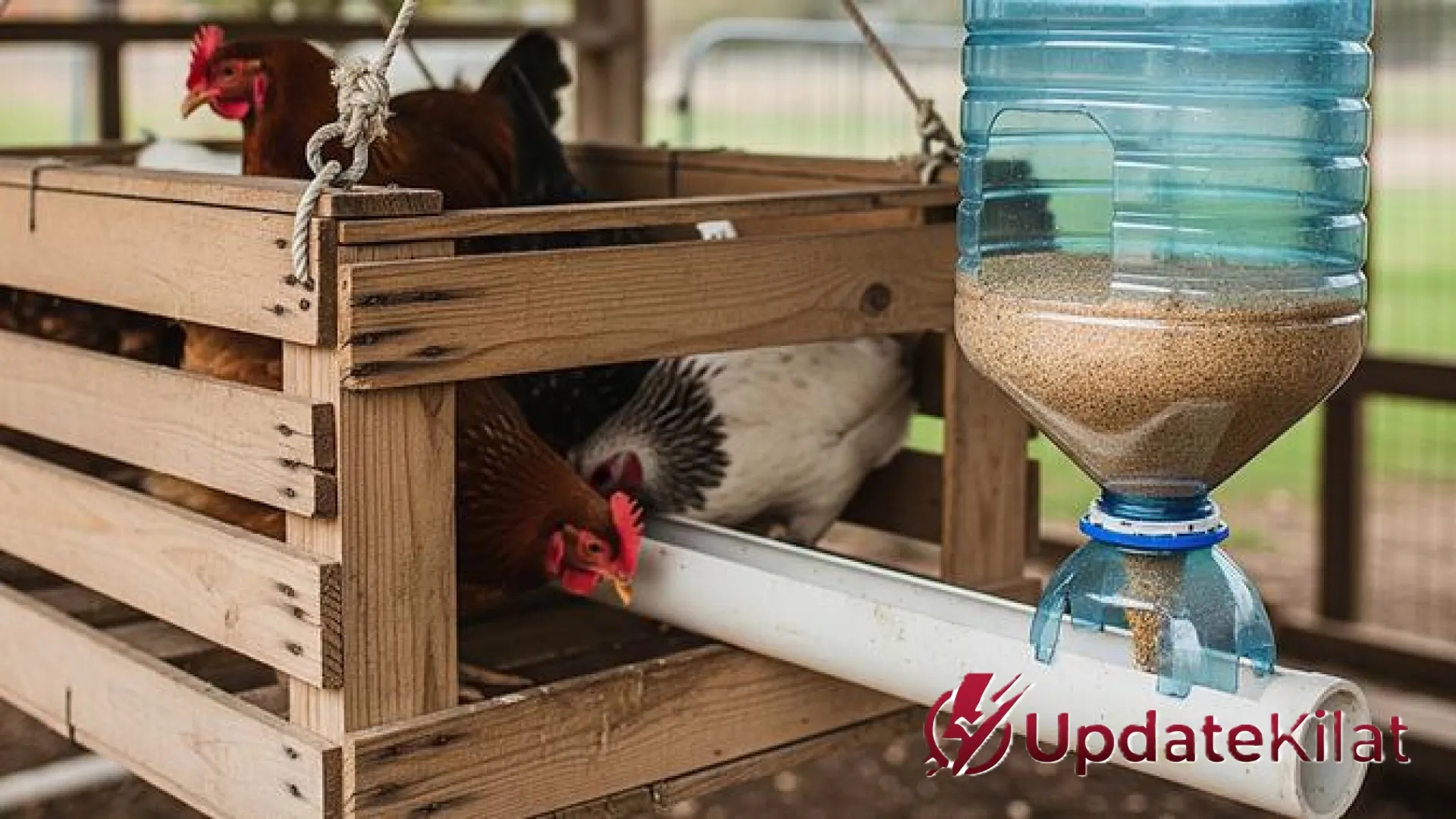 Solusi Hemat Beternak: 7 Model Tempat Pakan Ayam Otomatis dari Galon Bekas yang Kreatif
