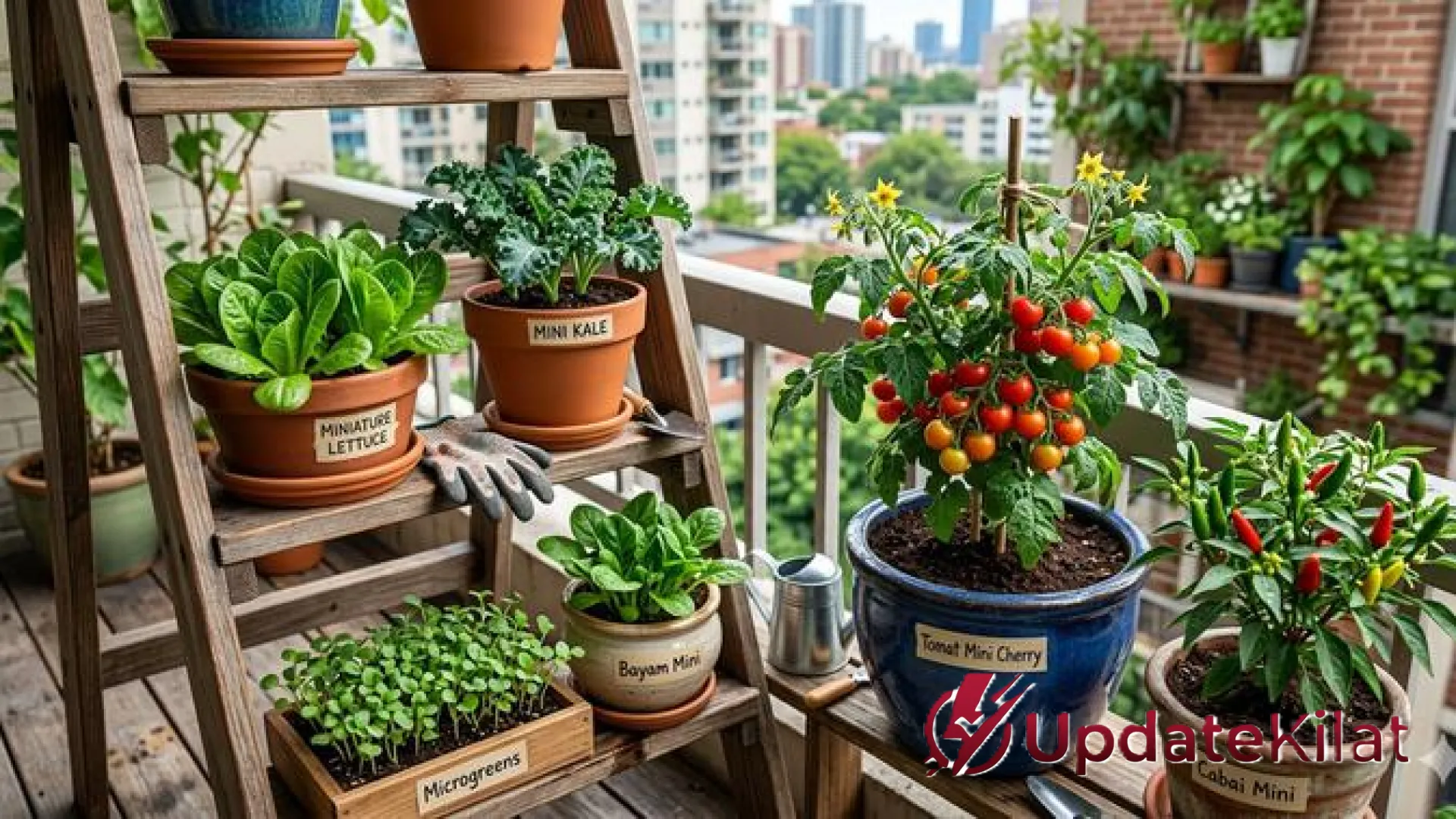 Solusi Ketahanan Pangan di Lahan Sempit: 12 Rekomendasi Tanaman Sayur Mini untuk Urban Gardening Modern