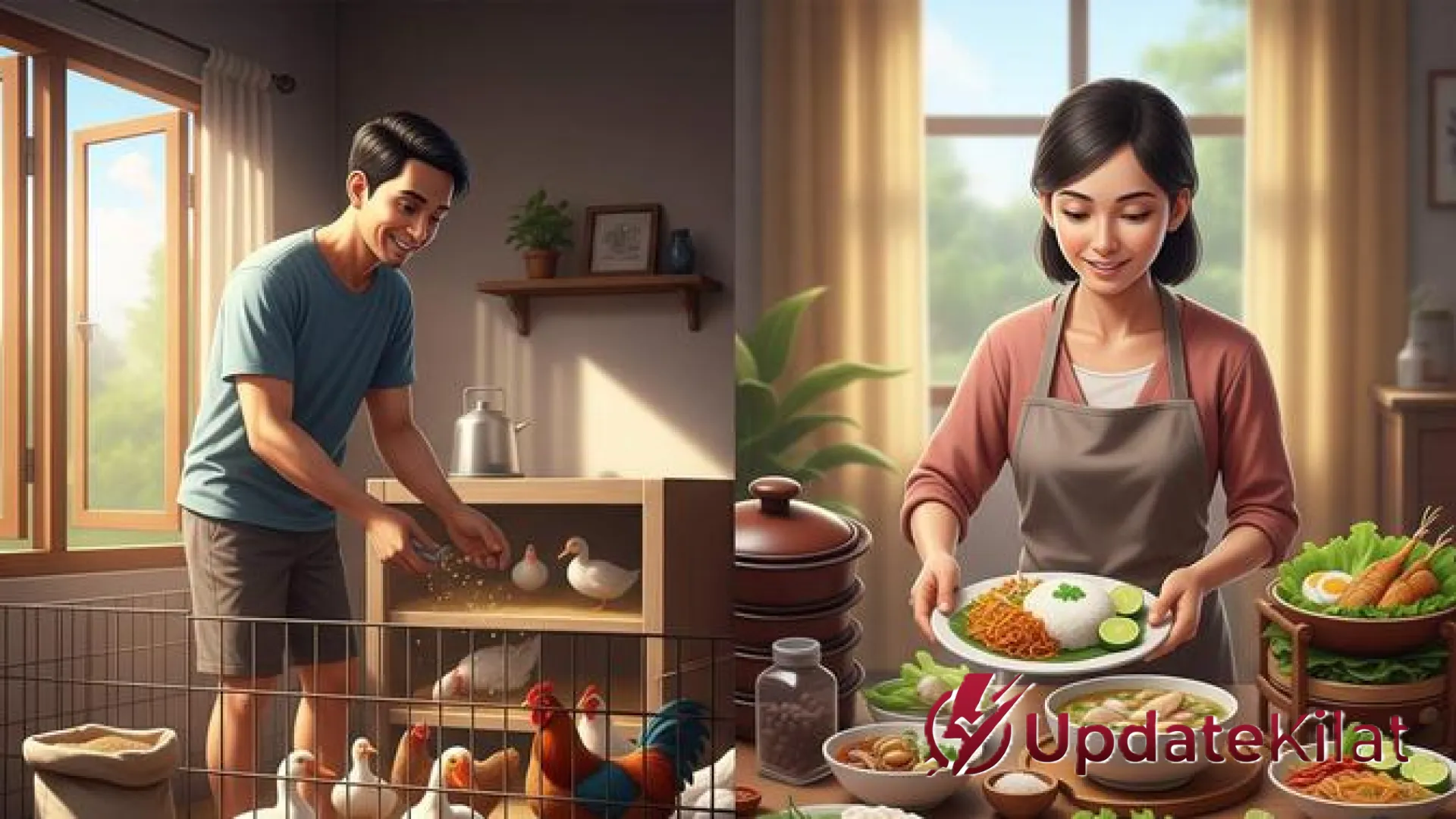 Ternak vs Jualan Makanan: Mana Peluang Bisnis Rumahan Paling Cuan untuk Masa Depan?